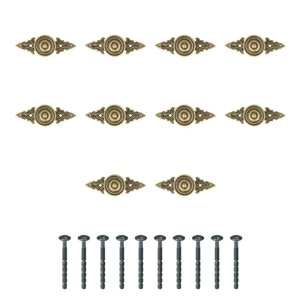 Amig Mod. 829 pomello mobili 10 pezzi cuoio 85 mm
