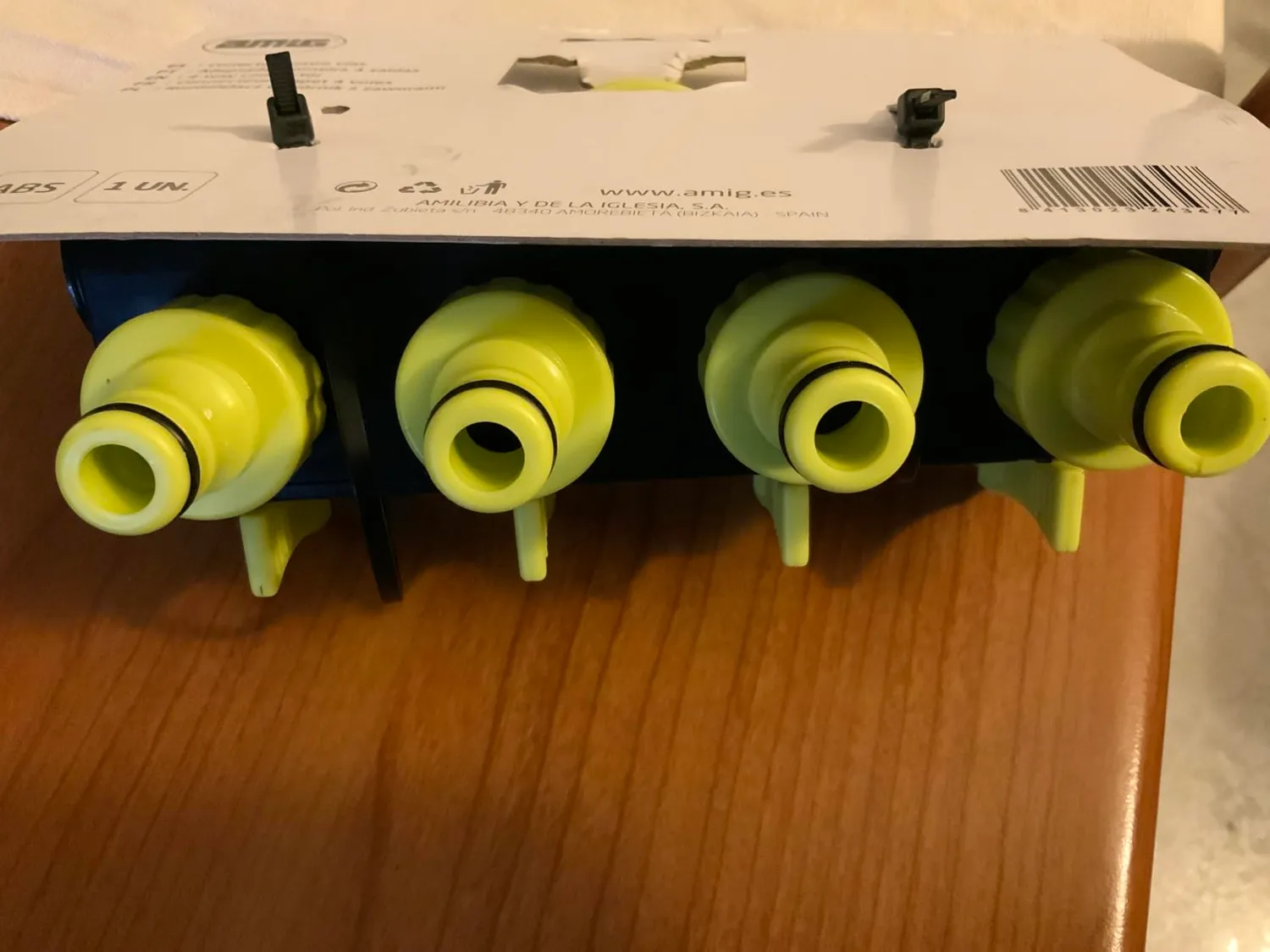 Amig Sdoppiatore Rubinetto 4 Vie 1"-3/4" Verde Pistacchio