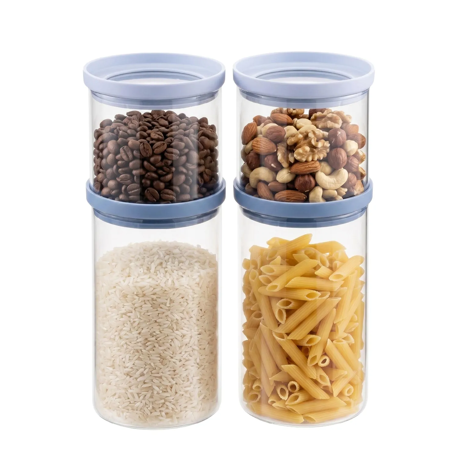 Amig Oru Barattoli Vetro Ermetici 5 pz Pasta Riso