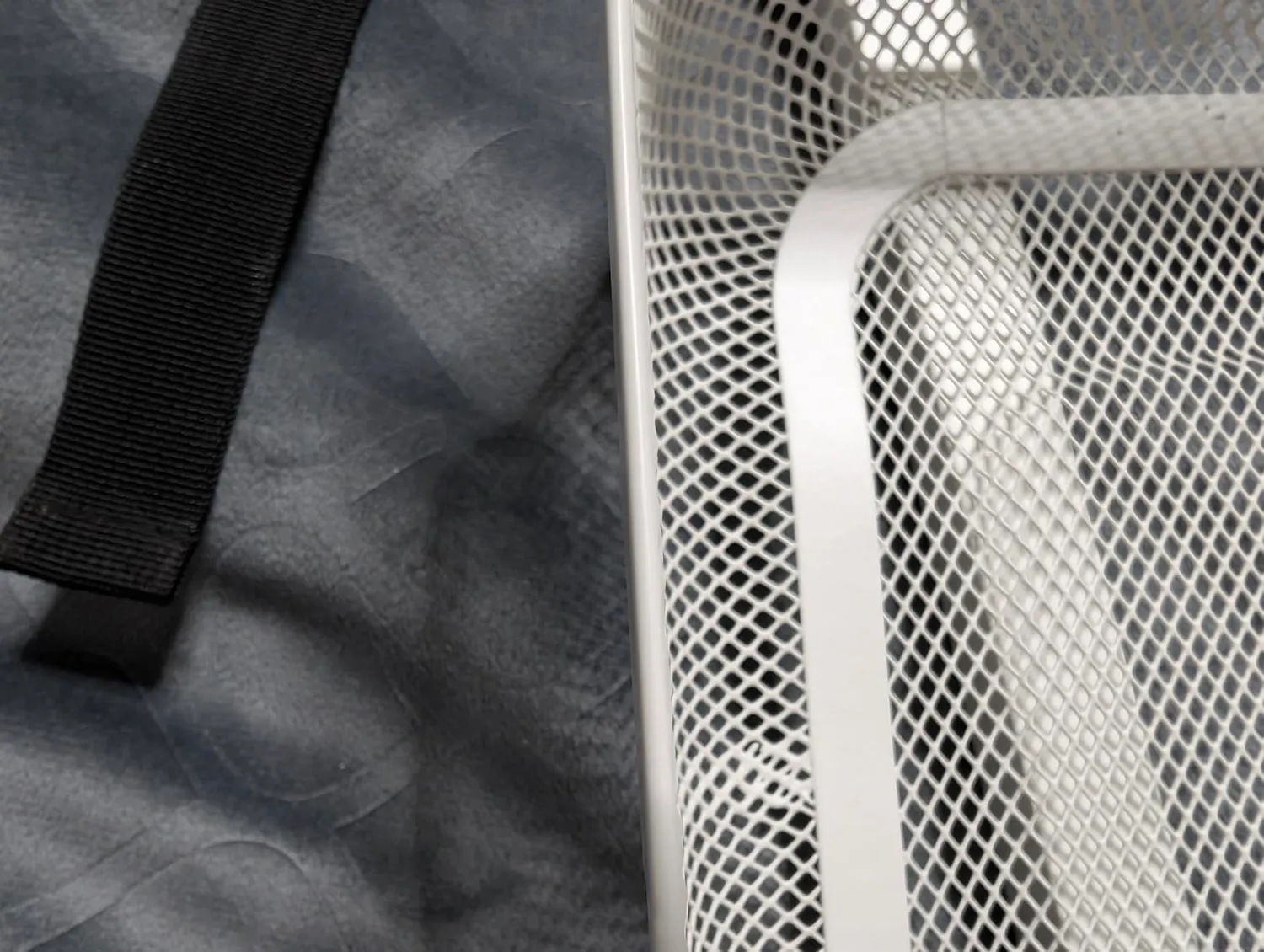 Amig Mobile Organizzatore 3 Cesti 33x25x85 cm Bianco