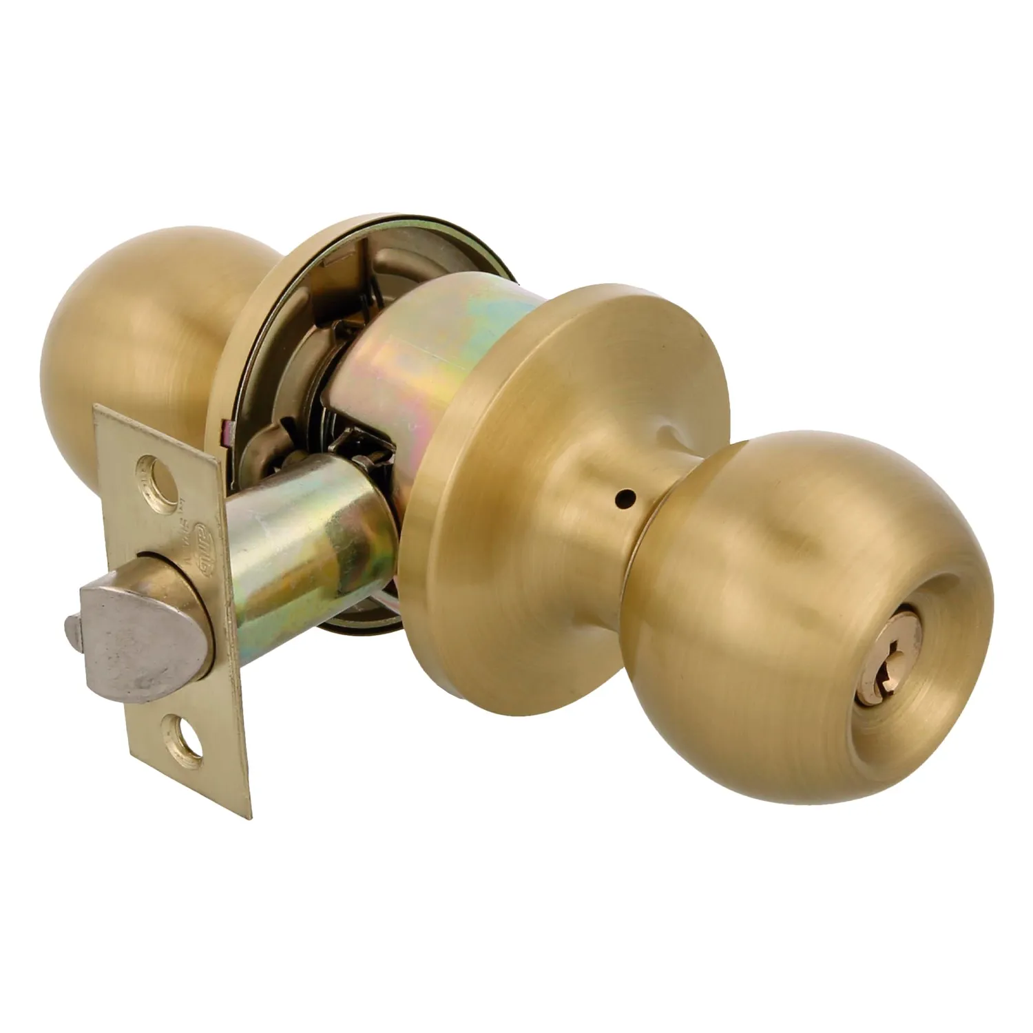 Amig pomolo sfera con chiave ottone dorato lucido 60/70 mm