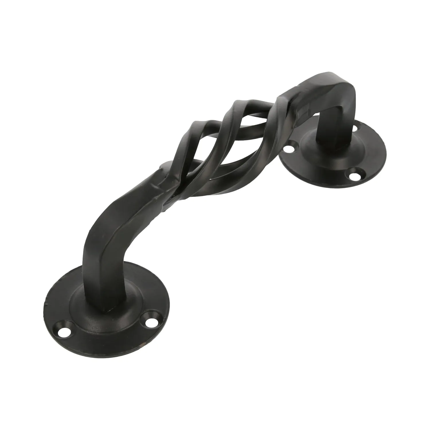 Amig 104R Maniglione 240 mm Nero Acciaio Rustico