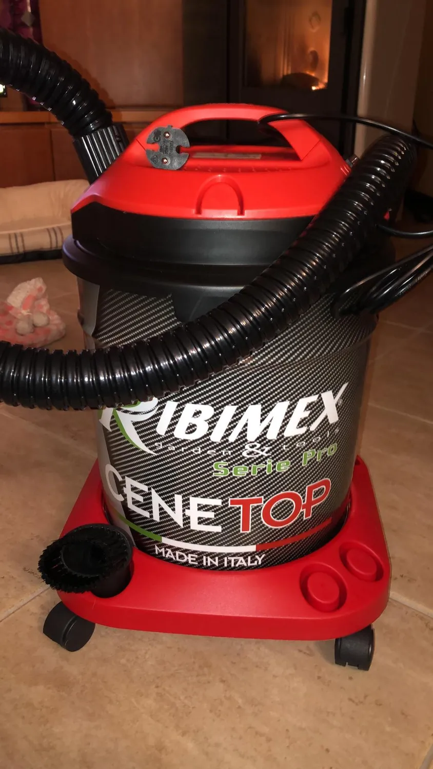Ribimex Cenetop Pro aspiracenere 18 L 1200W soffiante