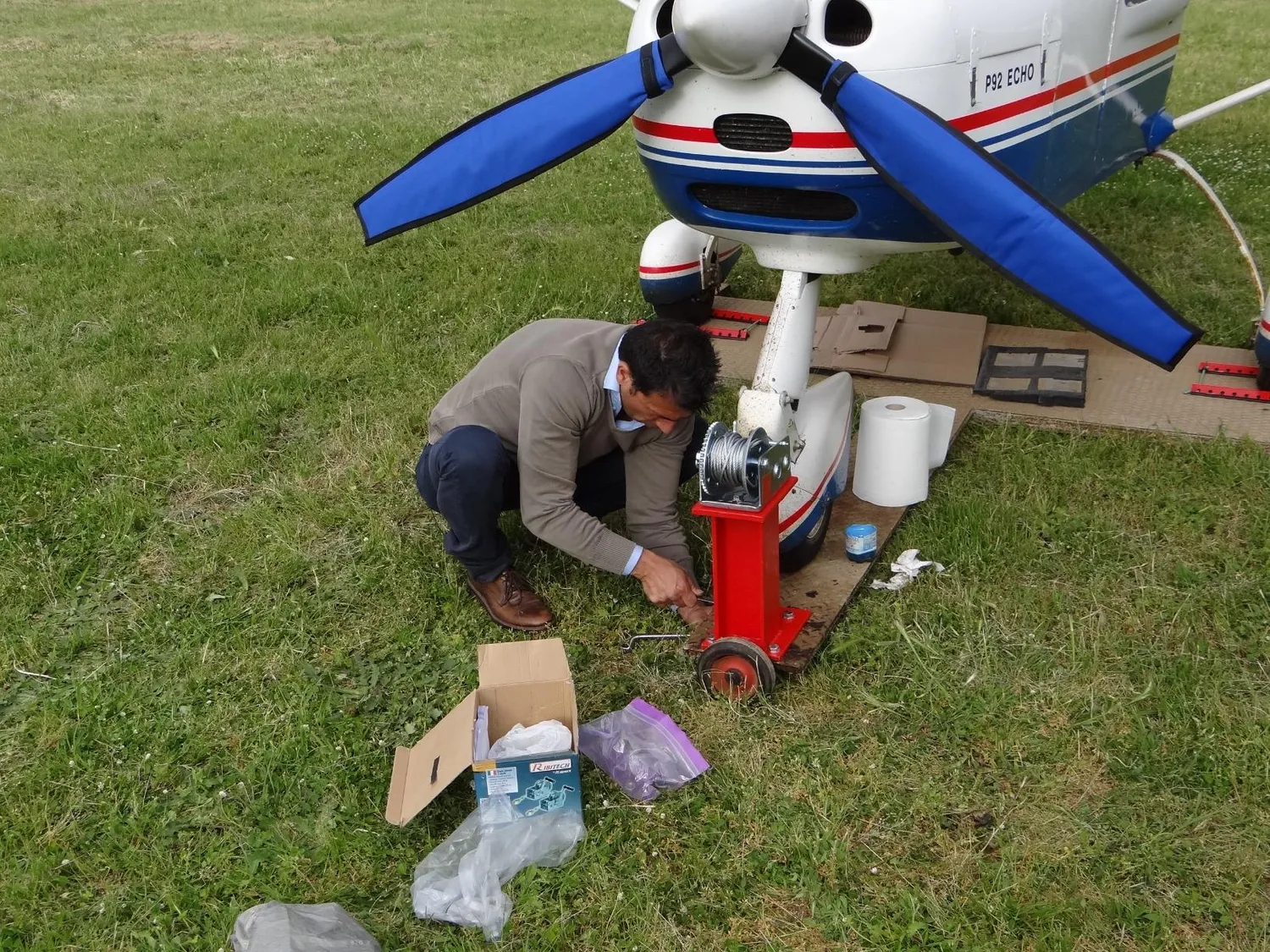 Ribiland Ribimex Verricello Manuale 2 Velocità 2200 kg argano traino