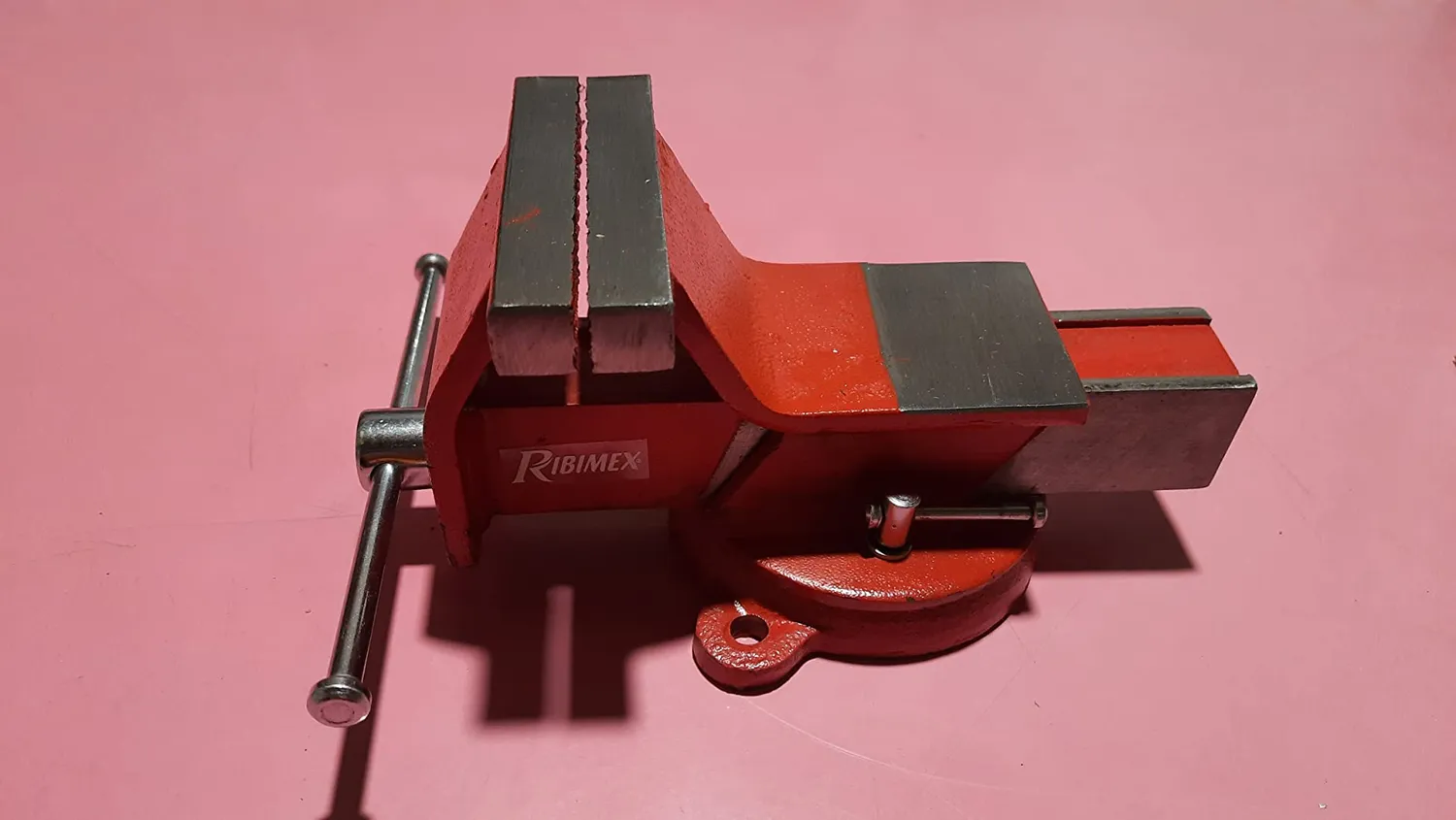 Ribimex PRETAU125/A morsa da banco 125 mm acciaio