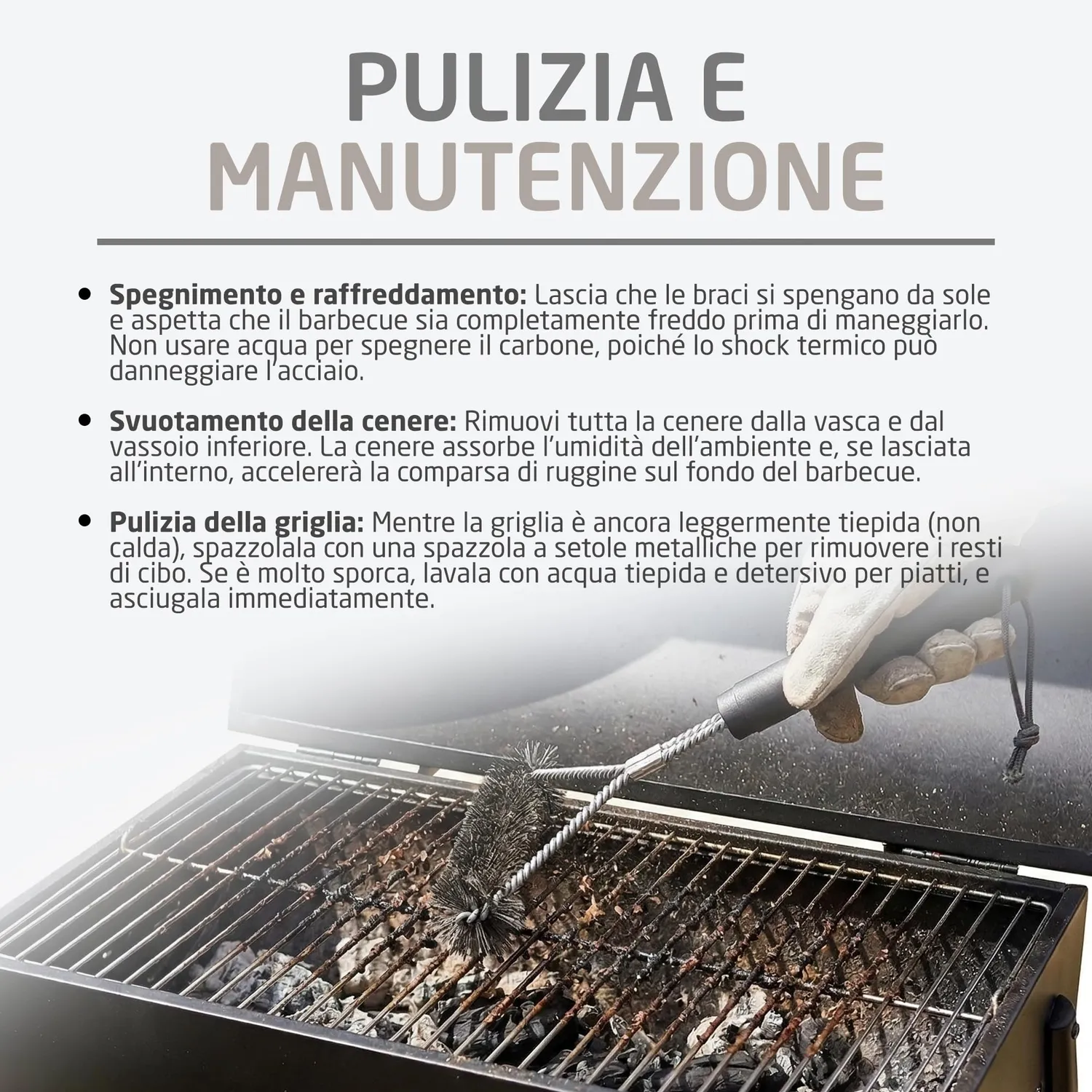 Amig Kaldera barbecue carbone 83x78x63 cm nero