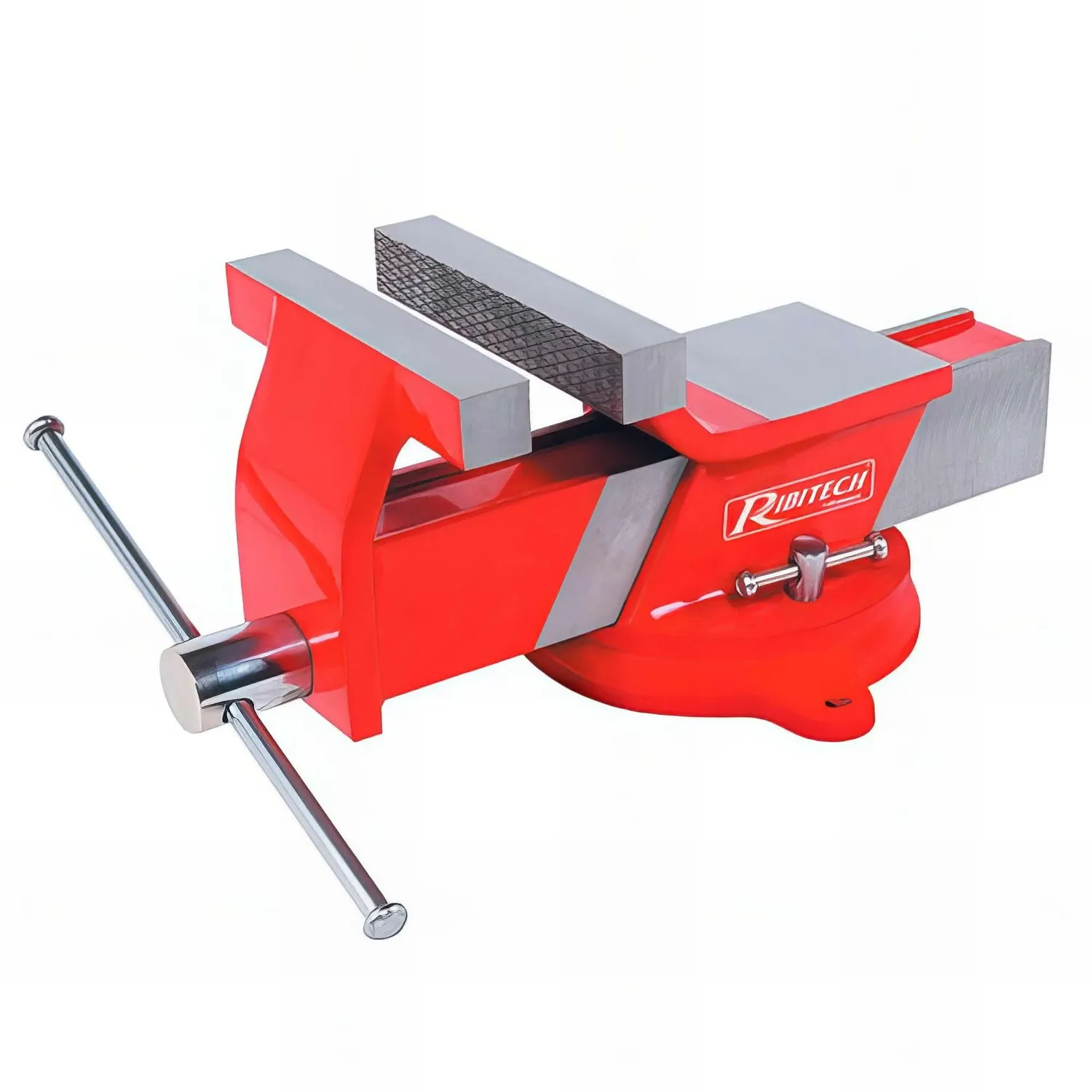 Ribimex PRETAU125/A morsa da banco 125 mm acciaio