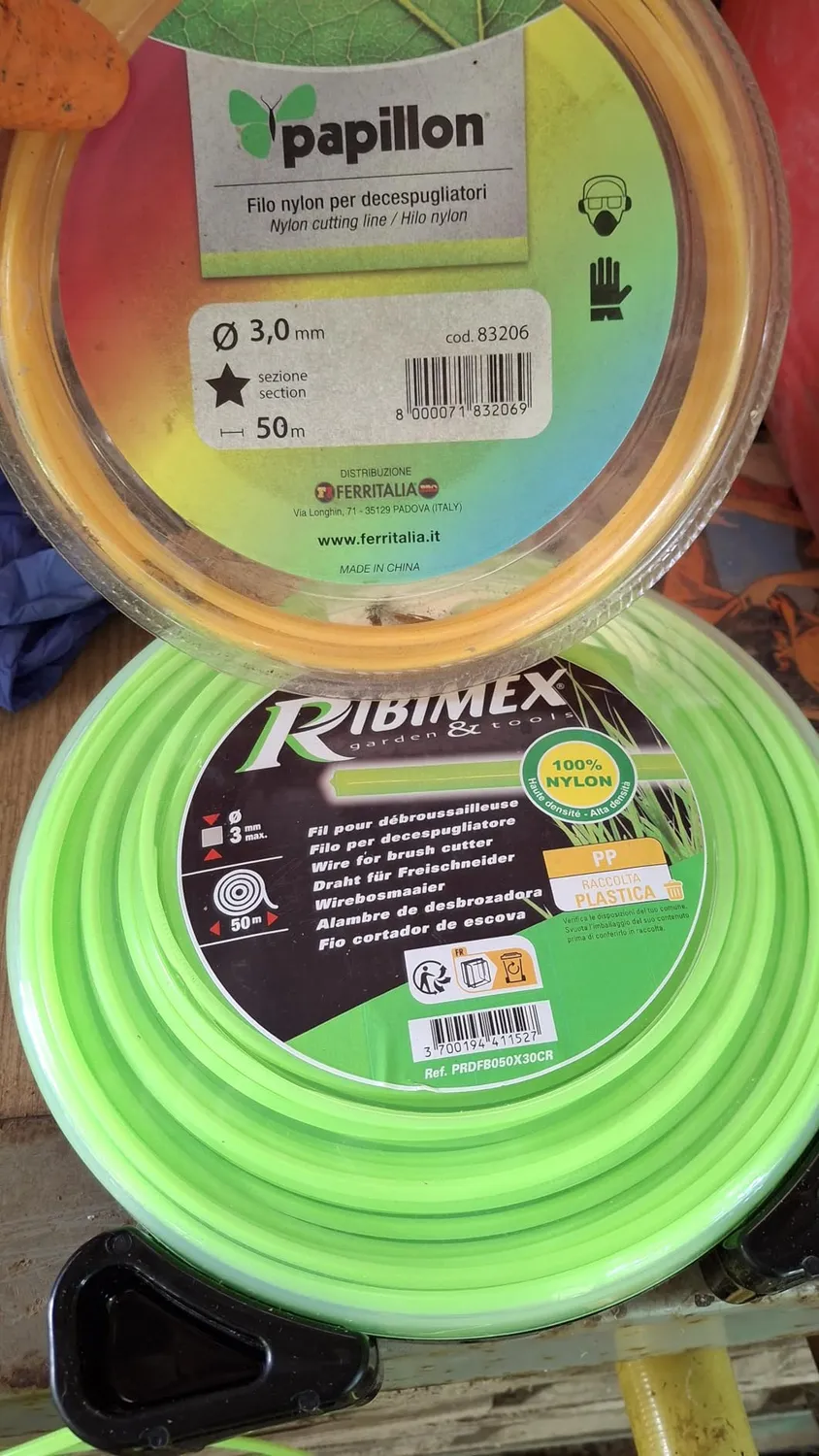 Ribiland Ribimex PRDFB050X30CR Filo Decespugliatore 50 m Ø 3 mm