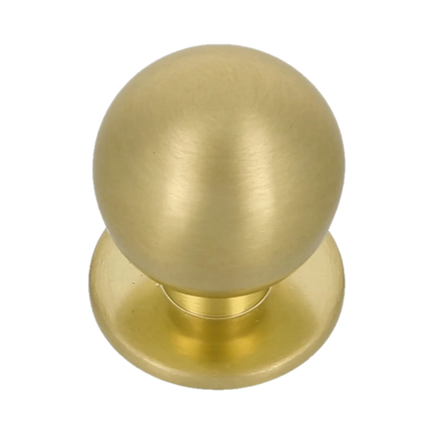 Amig 815 Pomelli Mobili Oro Spazzolato Ø22 mm 2 Pezzi