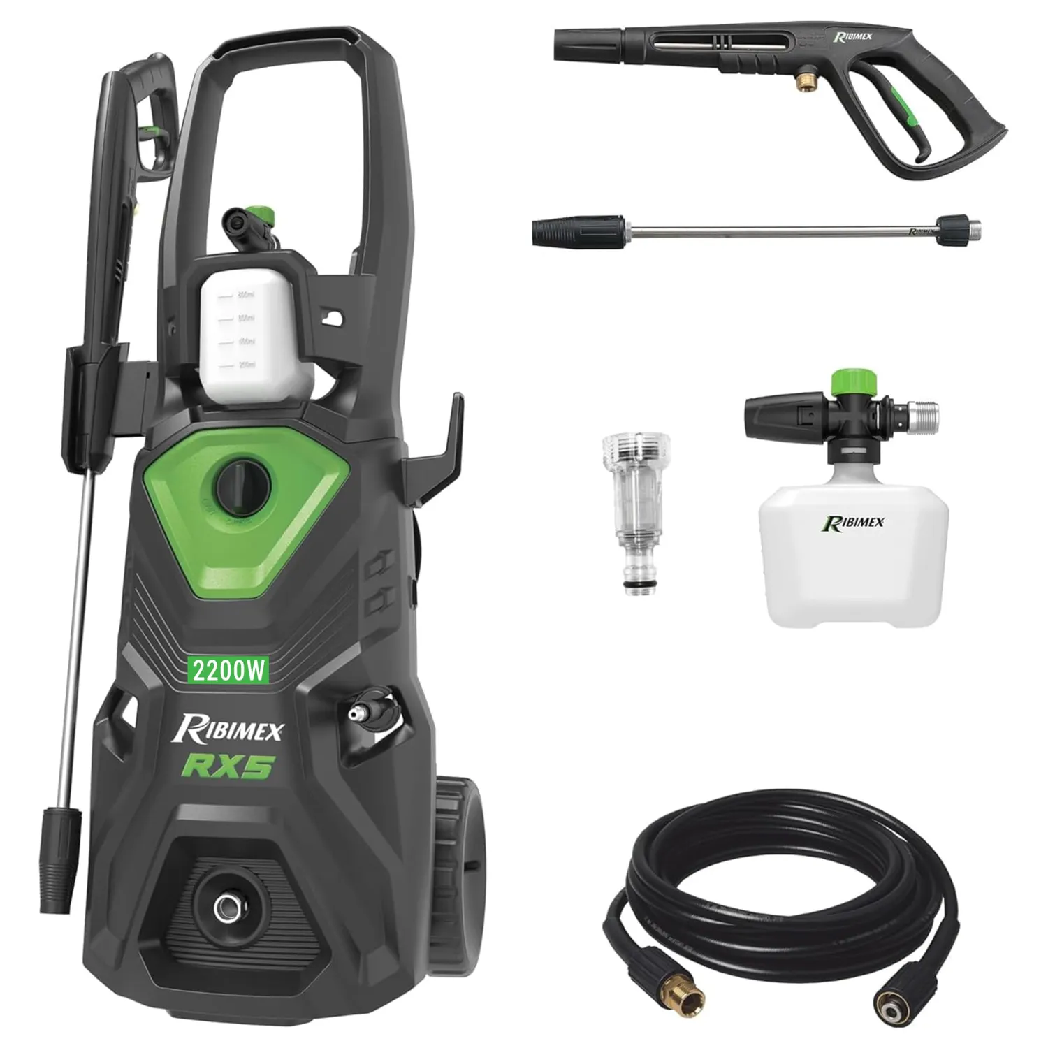 Ribimex RX1 idropulitrice 110 bar 1400W pistola 140 bar