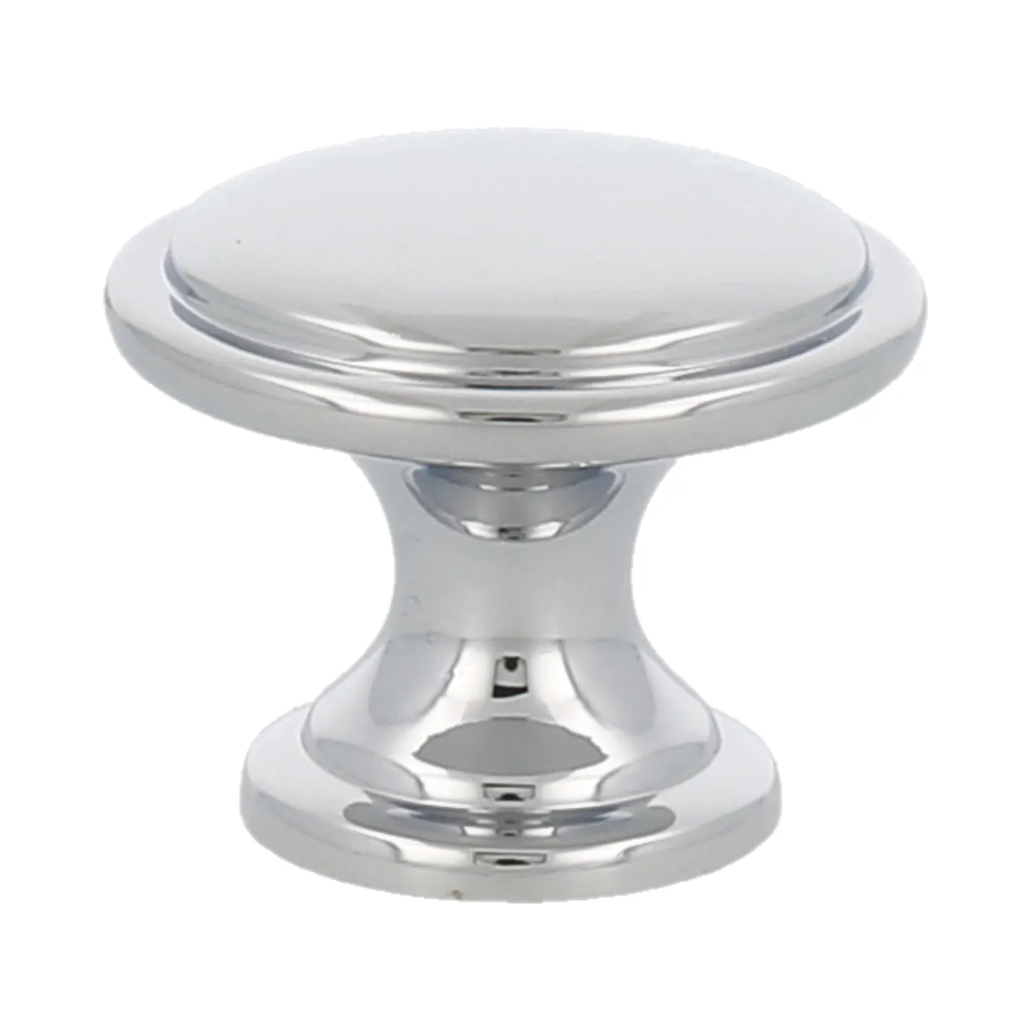 Amig Mod. 804 pomelli mobili D28 mm argento 2 pezzi zamak