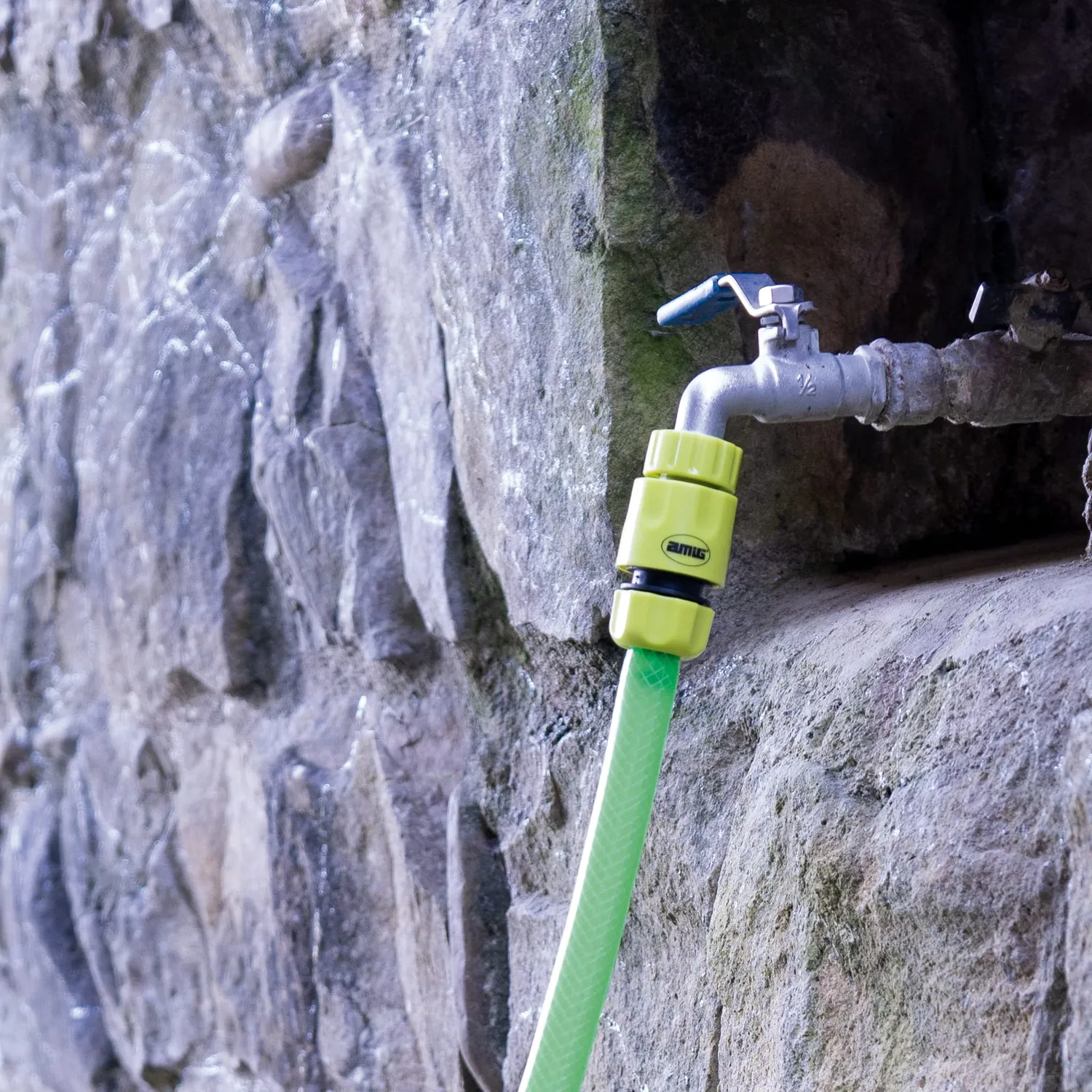 Amig Adattatore rubinetto 3/4"-1" ABS verde pistacchio
