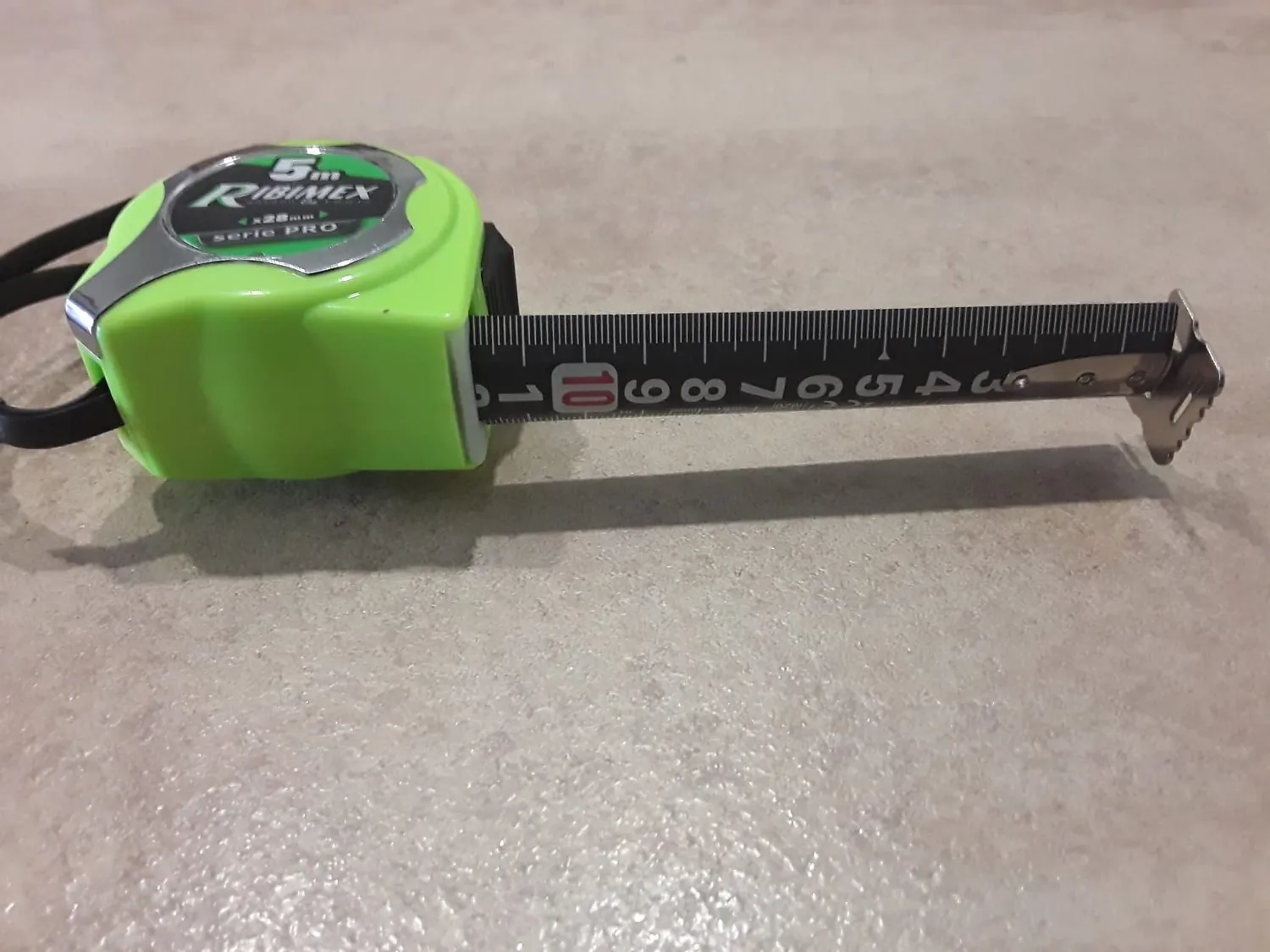 Ribimex PRMES05X28D flessometro 5 m autobloccante