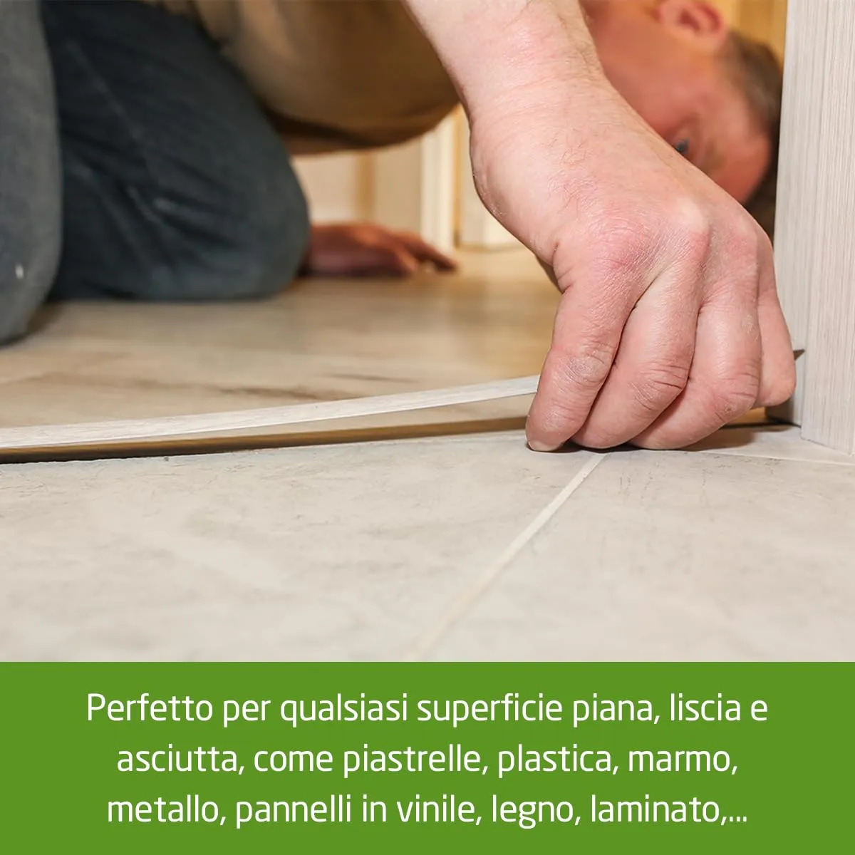 Amig Mod. 3 profilo coprigiunto adesivo 820 mm oro