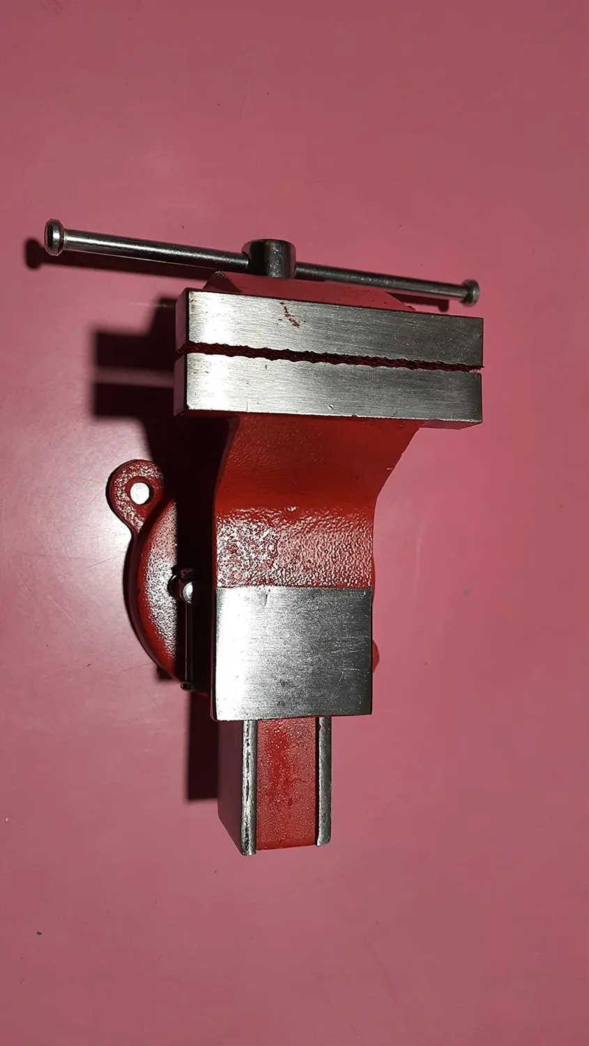 Ribimex PRETAU125/A morsa da banco 125 mm acciaio