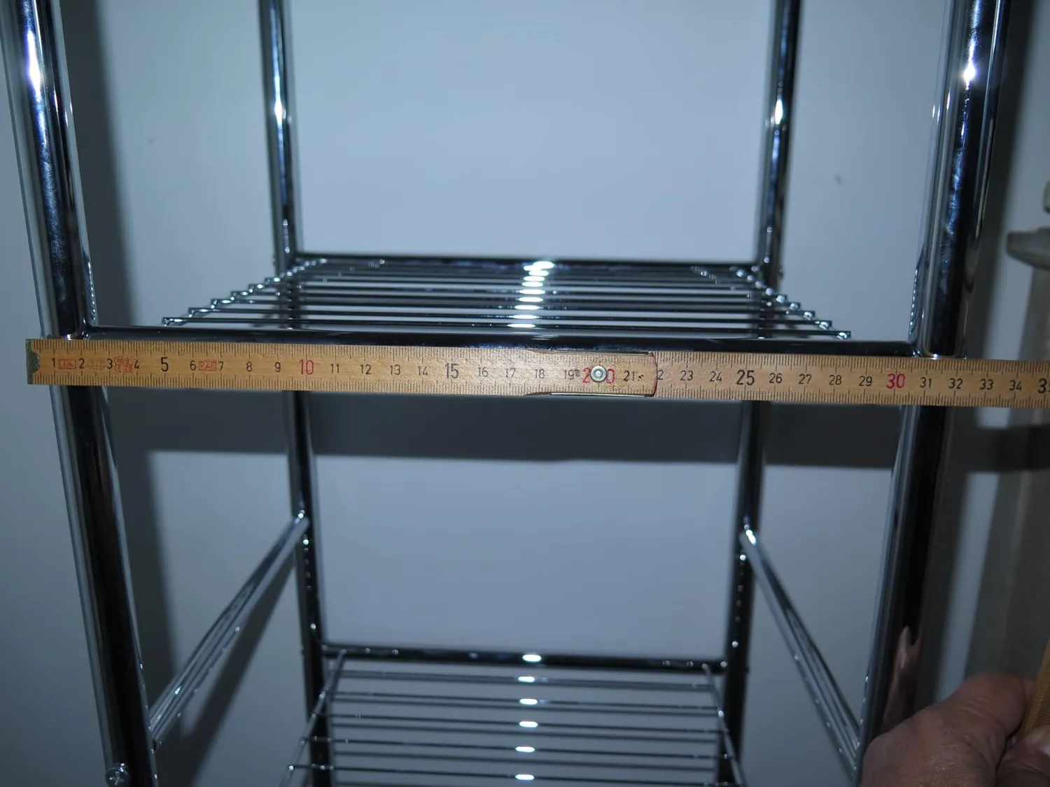 Amig Brisa Scaffale Bagno Acciaio 6 Ripiani Argento