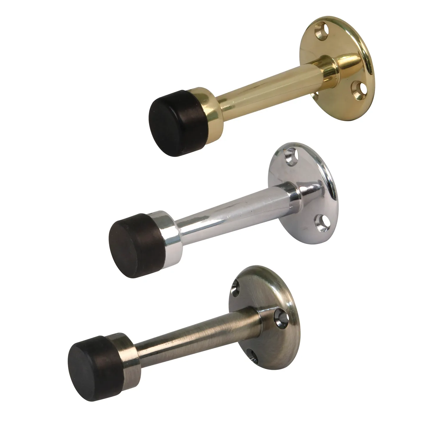Amig Fermaporta Acciaio Oro Lucido 73 mm