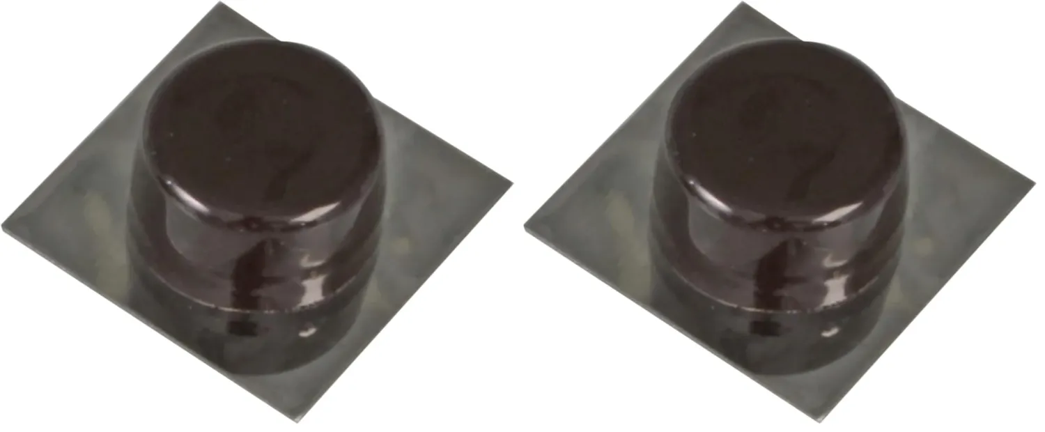 Amig 405 fermaporta adesivo marrone 45x45 mm