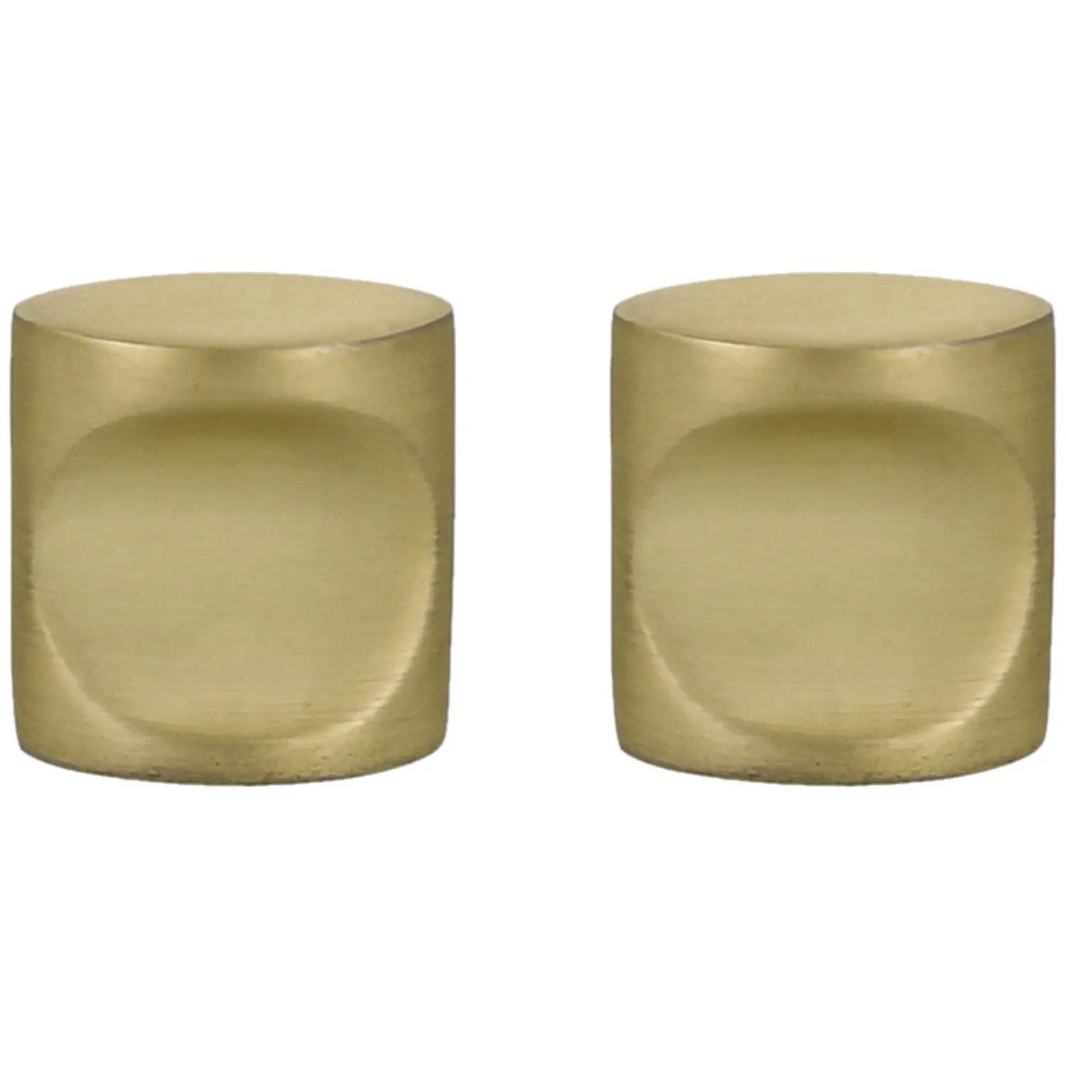 Amig 816 pomello mobile nichel spazzolato 20 mm 2 pz