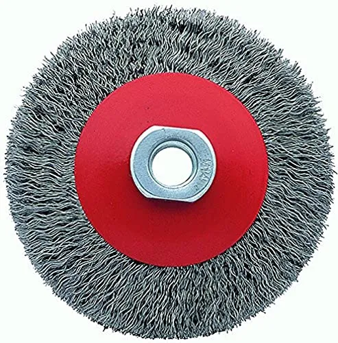 Bellota Spazzola Conica Acciaio 0,3 mm per Inox e Leghe