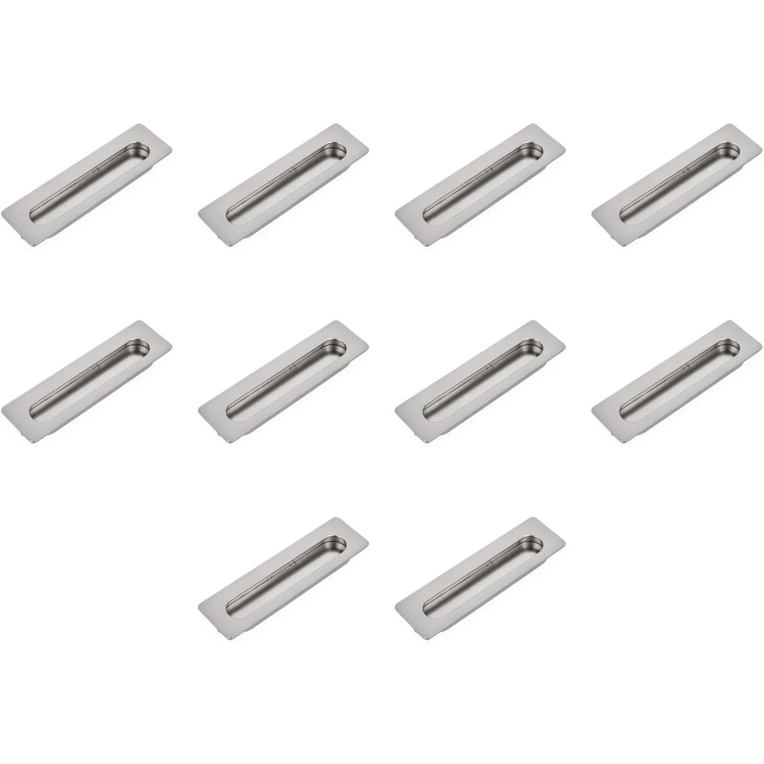 Amig 847 maniglia mobili 96 mm nichel spazzolato 2 pezzi