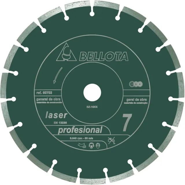 Bellota Generale Edilizia Turbo disco diamantato Professionale taglio secco