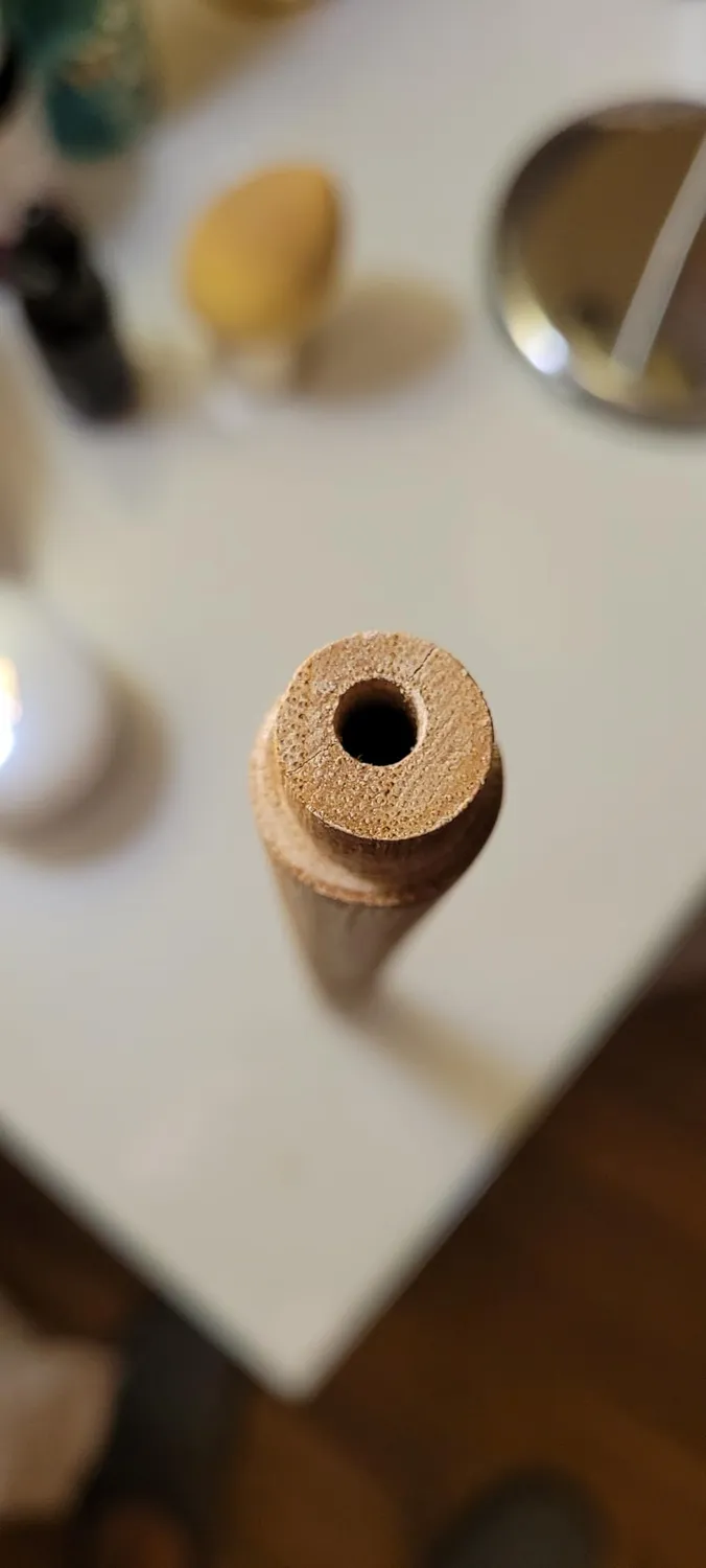 Amig porta asciugamani terra bianco legno doppia barra