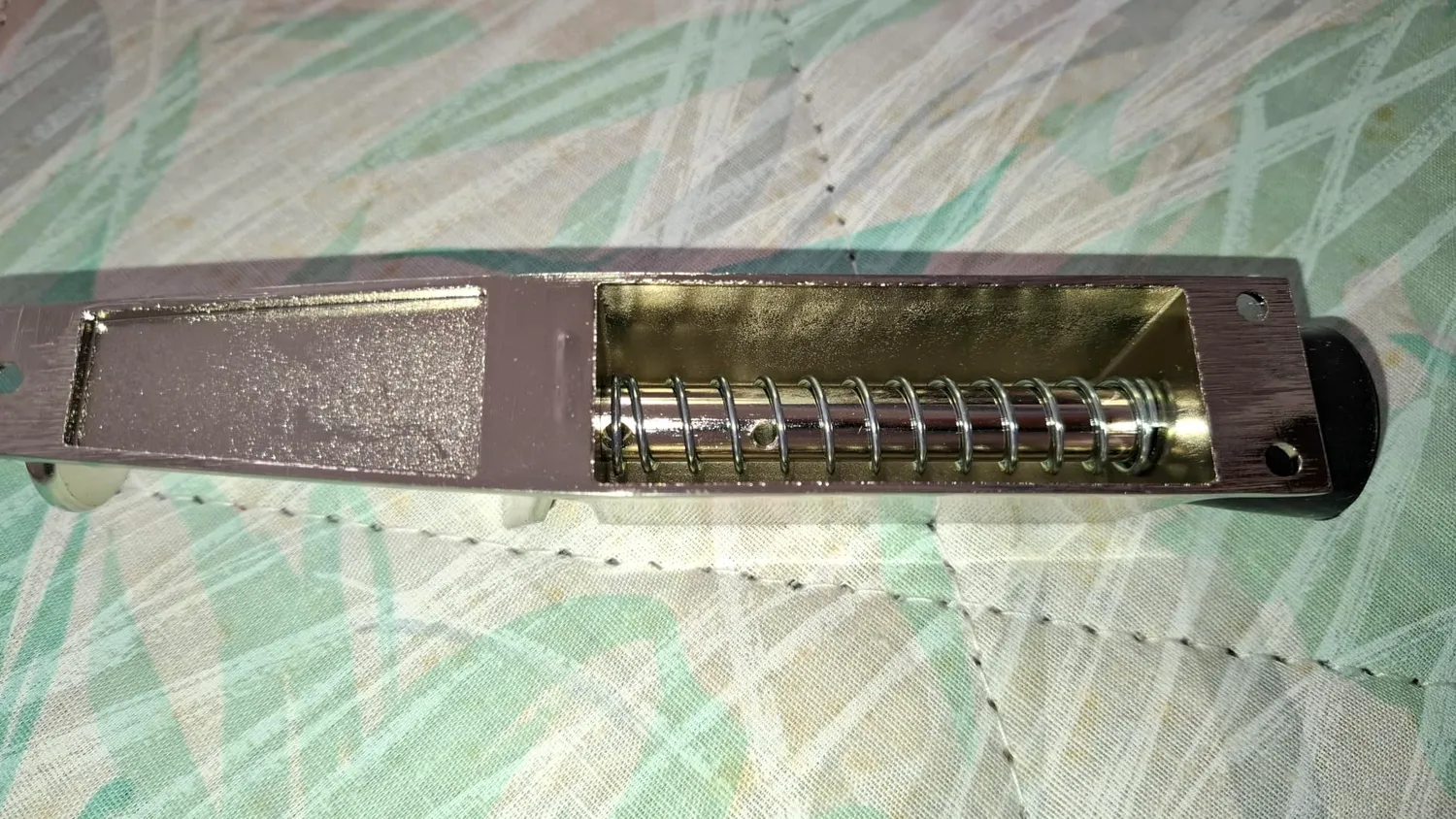 Amig Mod.11 Fermaporta a Pedale Nero 165 mm