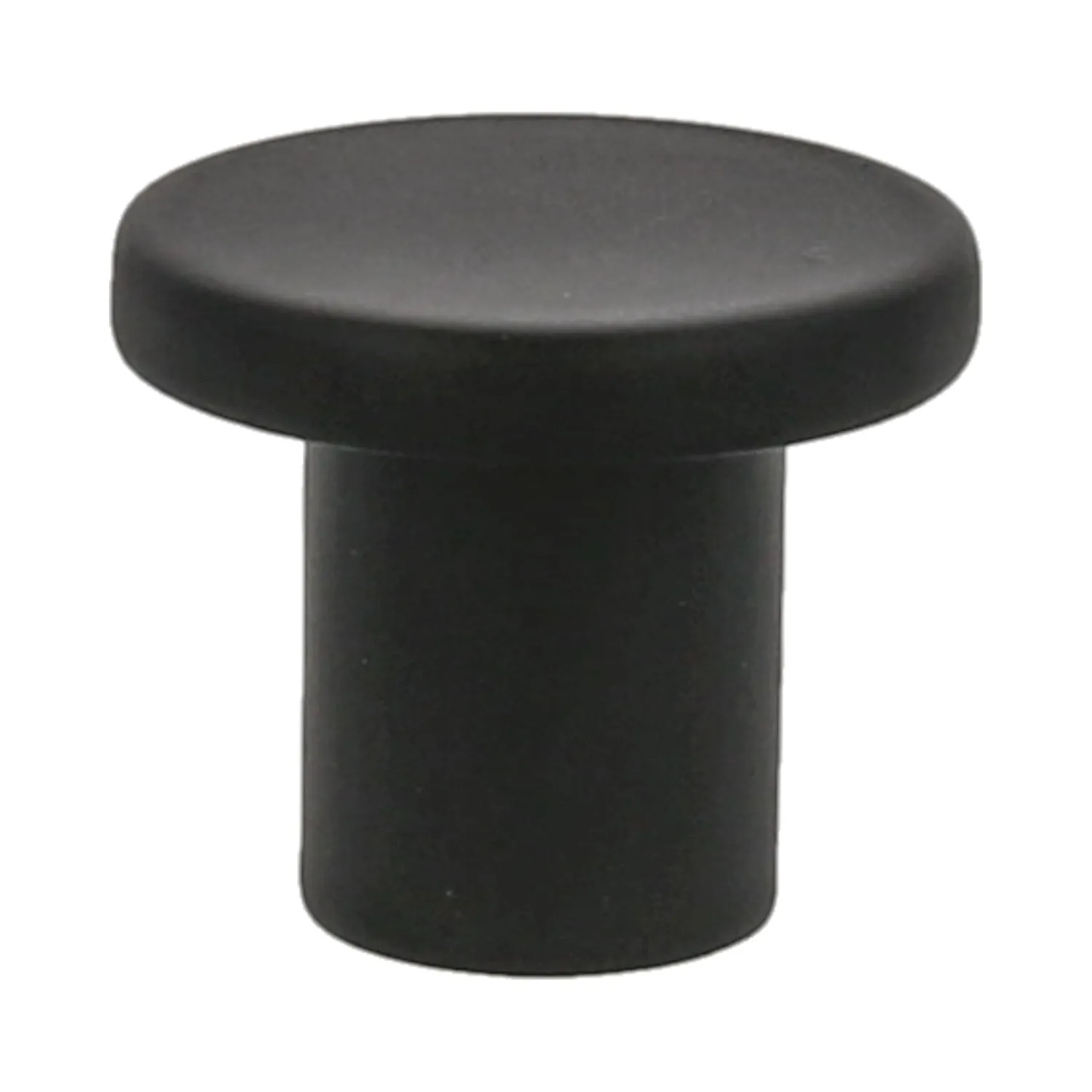 Amig 800 pomelli mobili Ø25 mm nero opaco 2 pezzi zamak