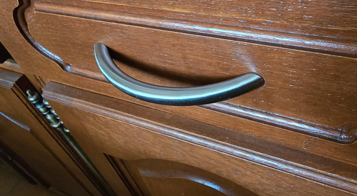Amig 831 maniglia mobili 96 mm nichel spazzolato 2 pezzi