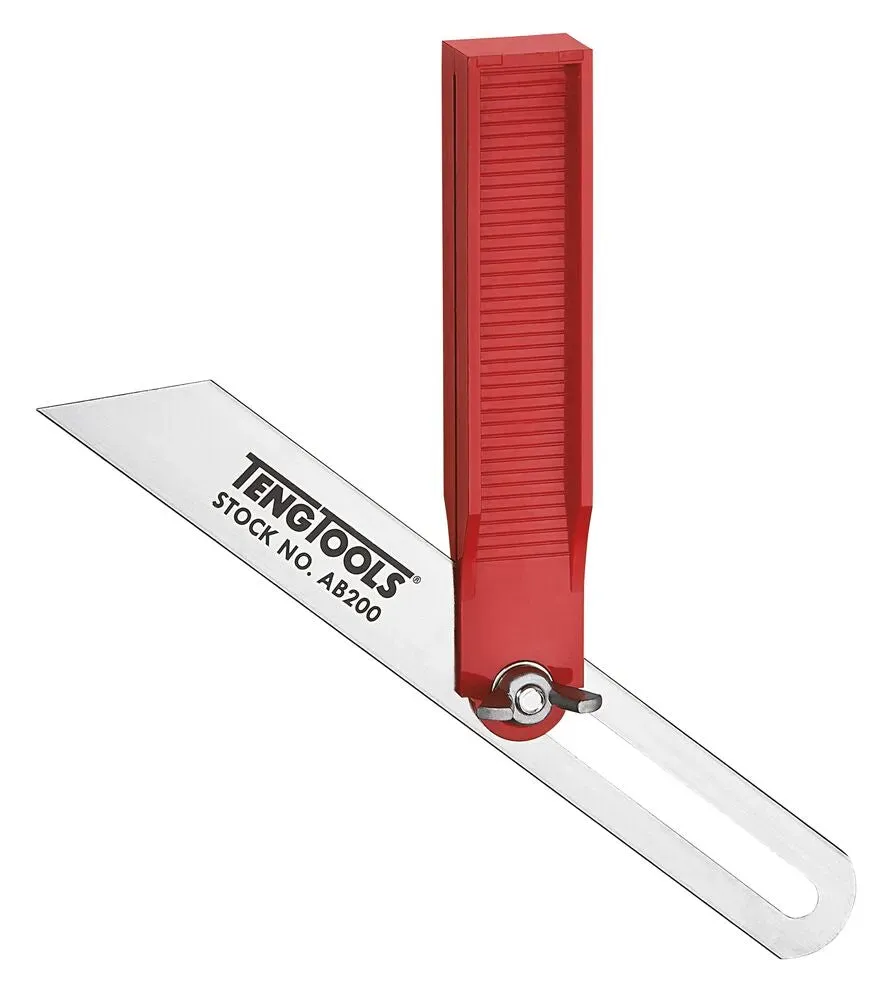 TengTools Falsa Squadra Scorrevole 200mm Acciaio