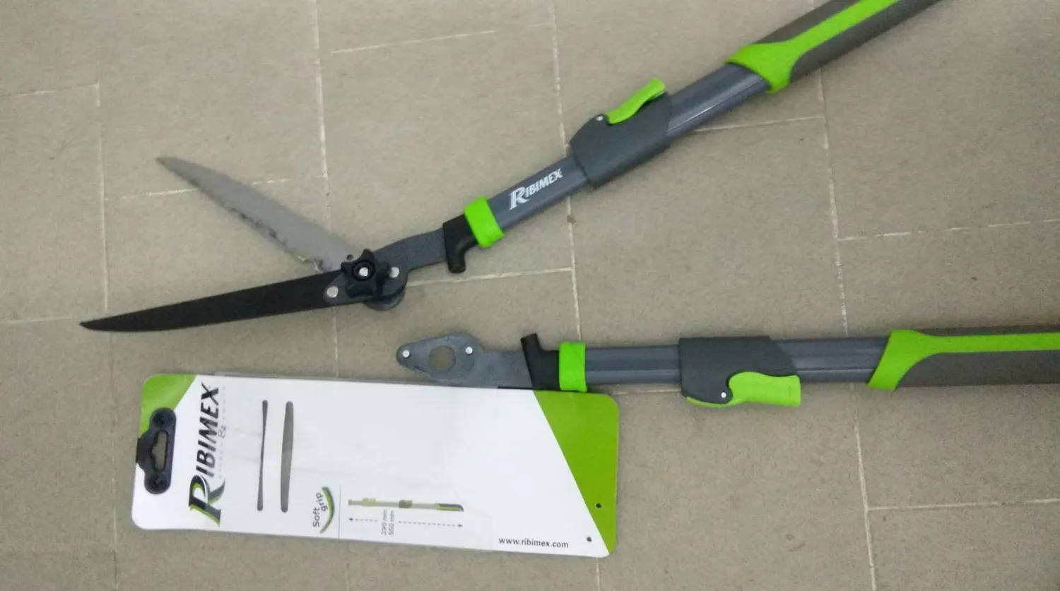 Ribiland-Ribimex PRCH52 tagliasiepi manuale 52 cm carbonio
