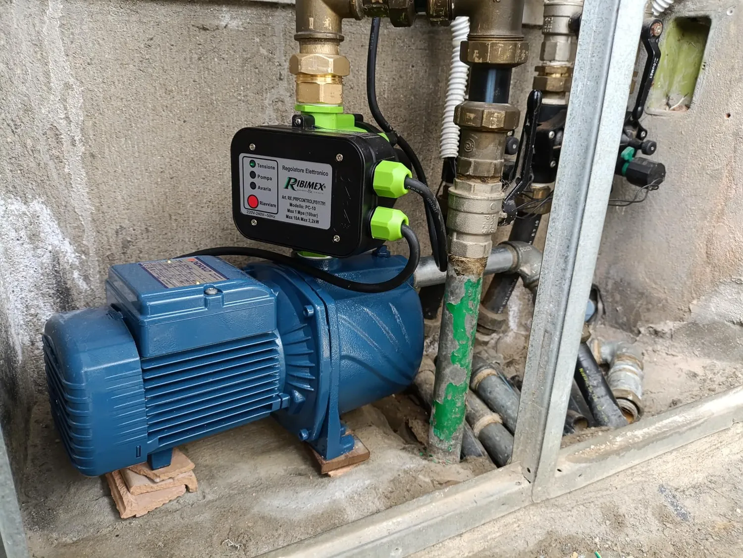 Ribimex AcquaControl+ regolatore pompe 2200 W 10 bar