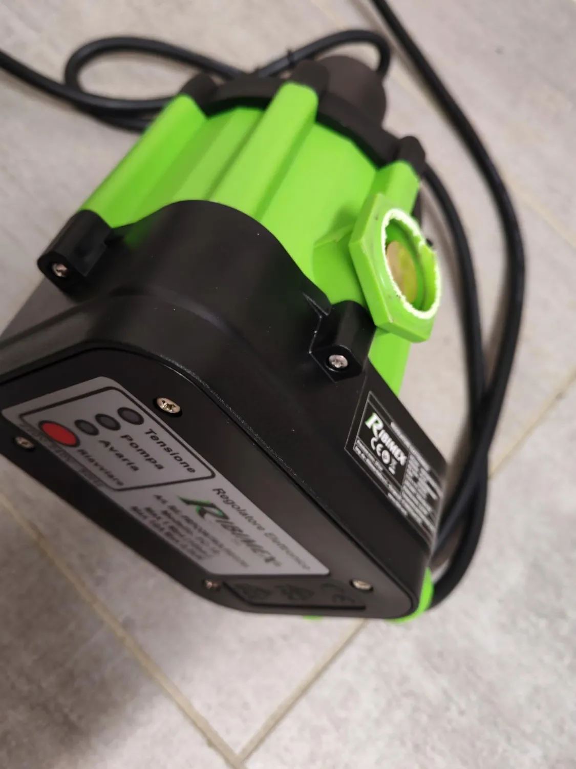 Ribimex AcquaControl+ regolatore pompe 2200 W 10 bar