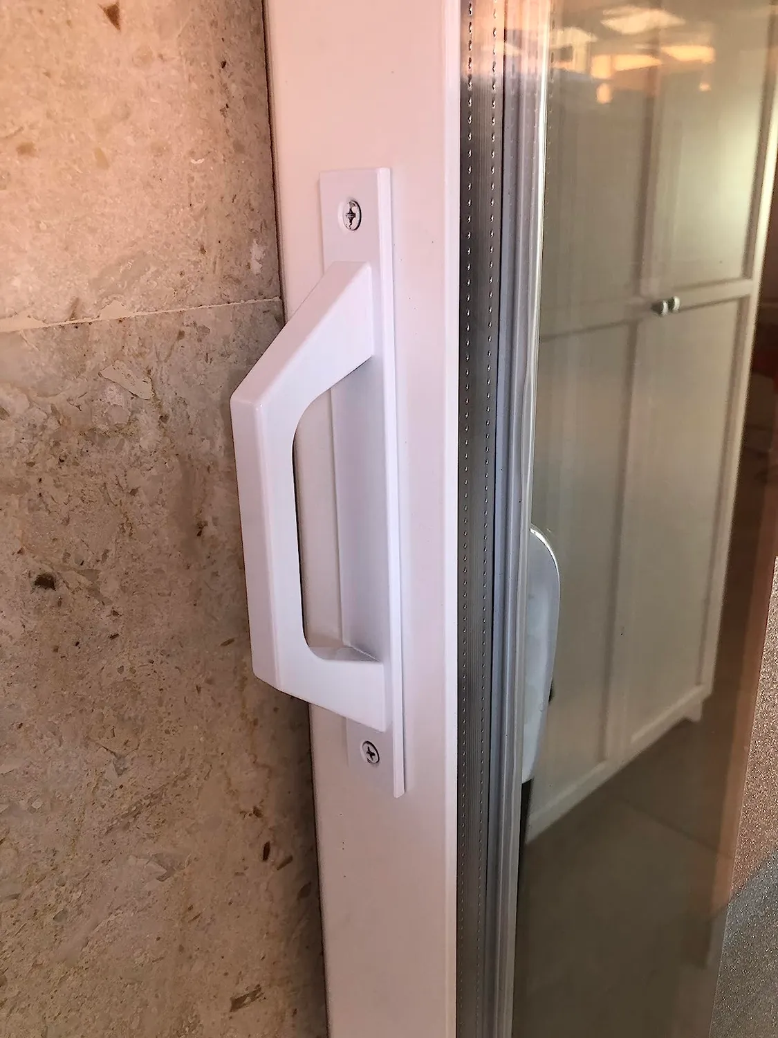 Amig Maniglia Porta Scorrevole Alluminio 198 mm Argento