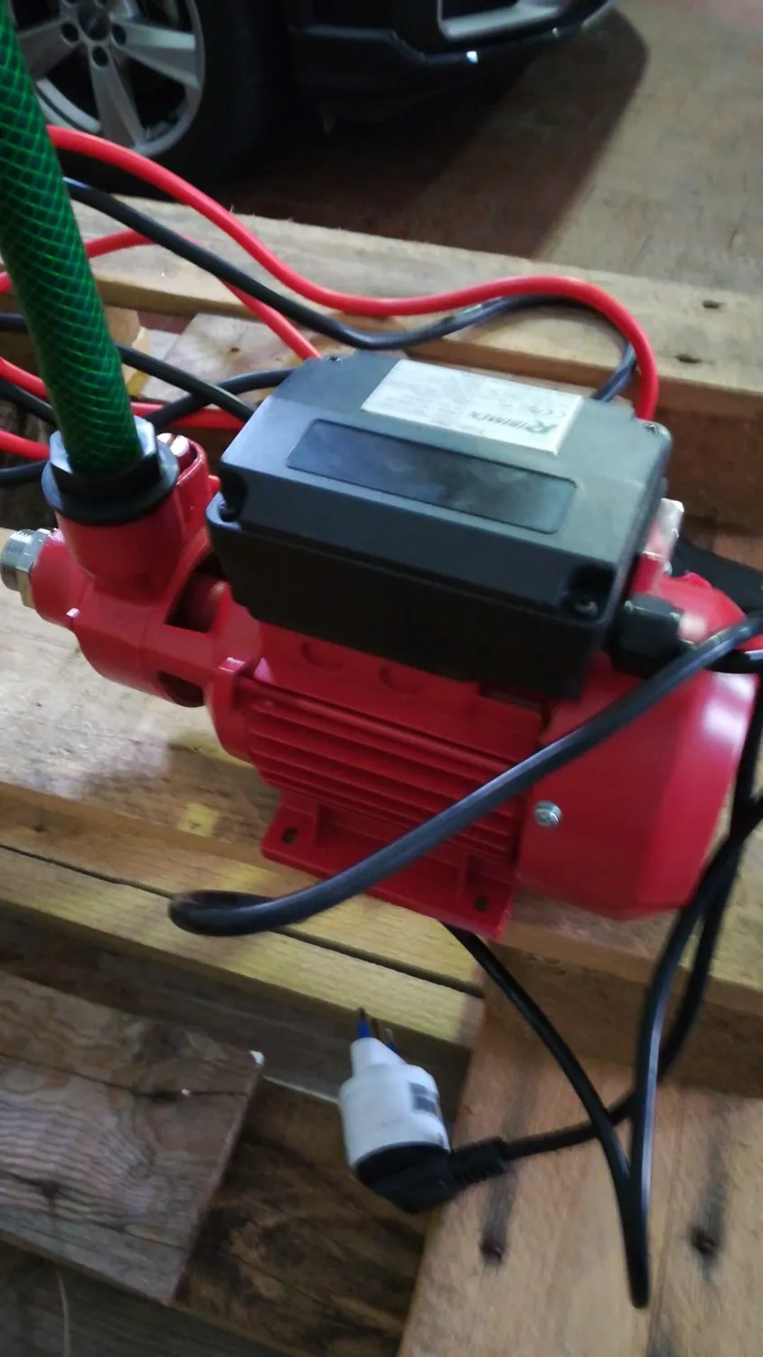 Ribimex kit pompa gasolio 370W tubo 4 m pistola