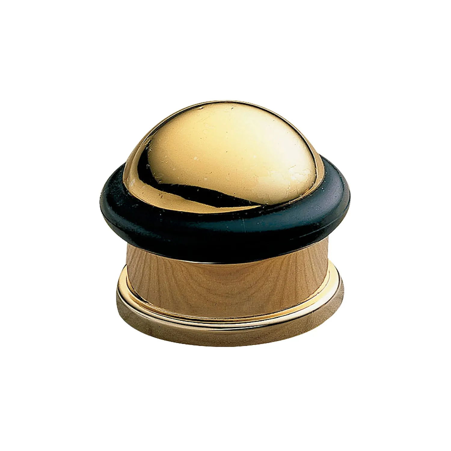 Amig Fermaporta cilindrico oro Ø28x40 mm gomma