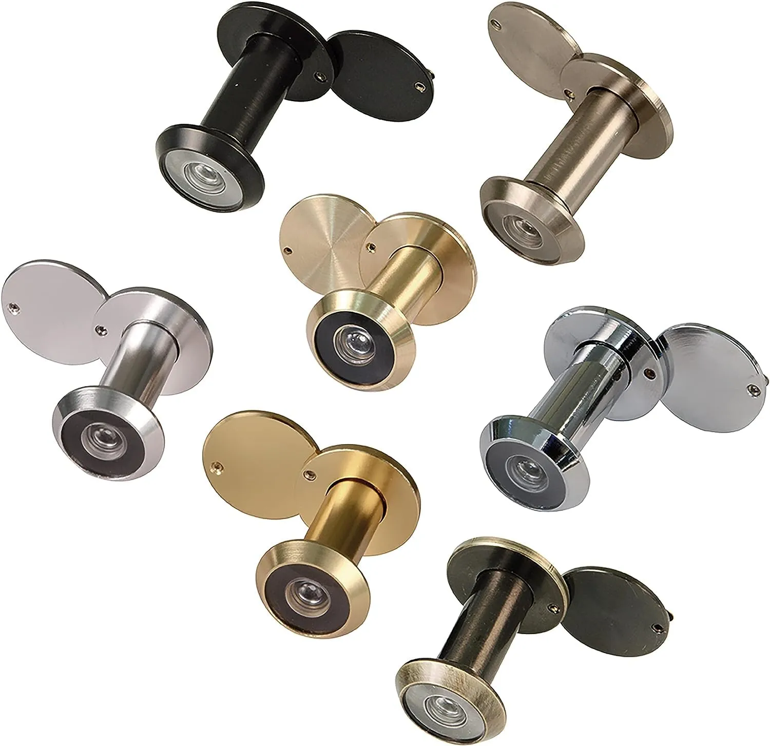 Amig Spioncino Ottone Lucido Porte 35-60 mm