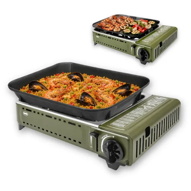 Amig BBQK01 cucina gas campeggio grill 1,8 kW piastra
