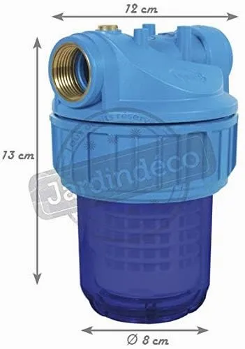 Ribiland-Ribimex PRFIL5S3UV Filtro Acqua 5" Blu 1"