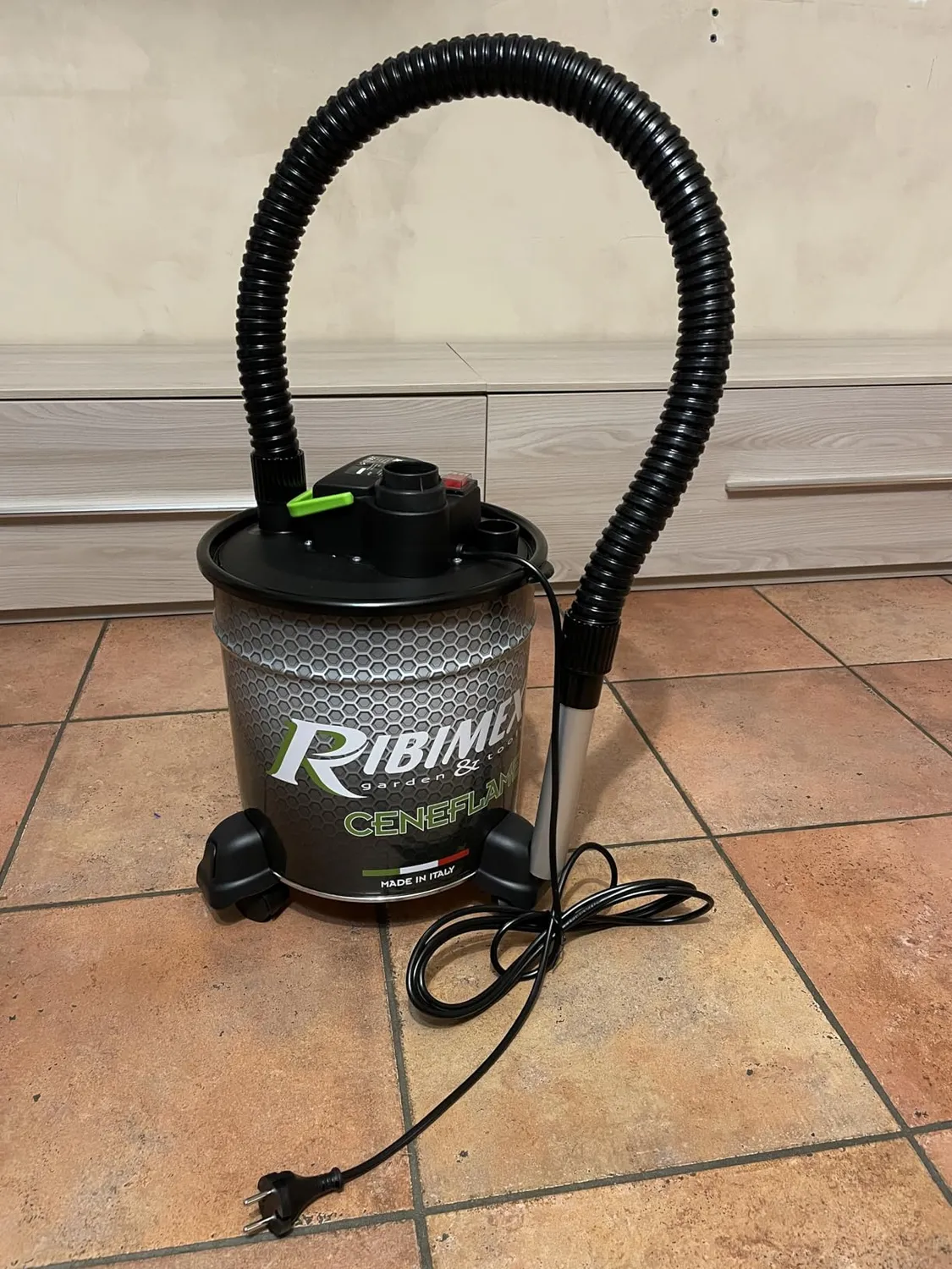 Ribimex Ceneflame Aspiracenere 18 L 1200 W Soffiante
