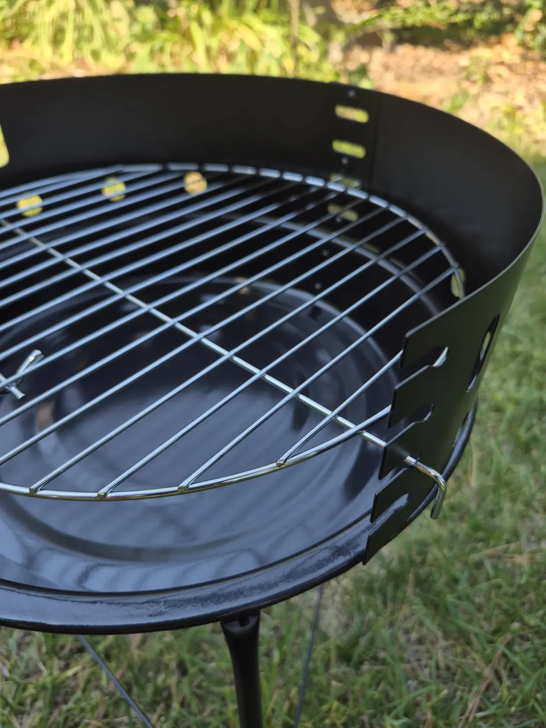 Amig Azkar barbecue a carbone nero 33x35x56 cm