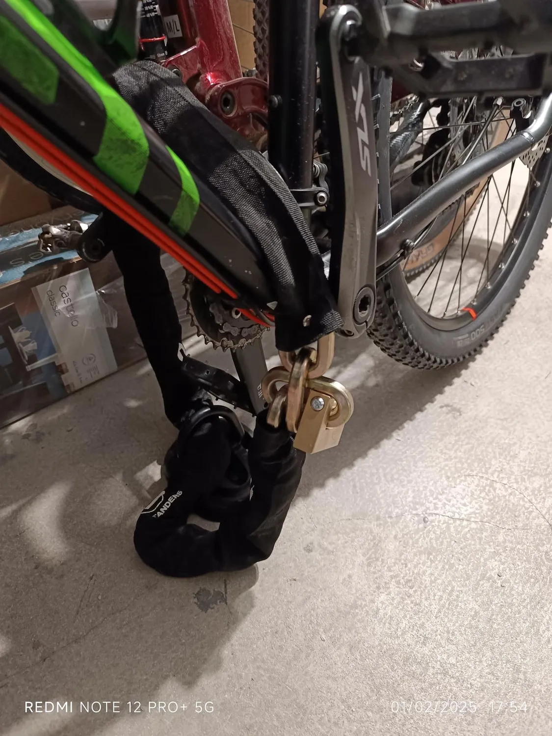 Amig lucchetto rettangolare barra ottone 90 mm antifurto