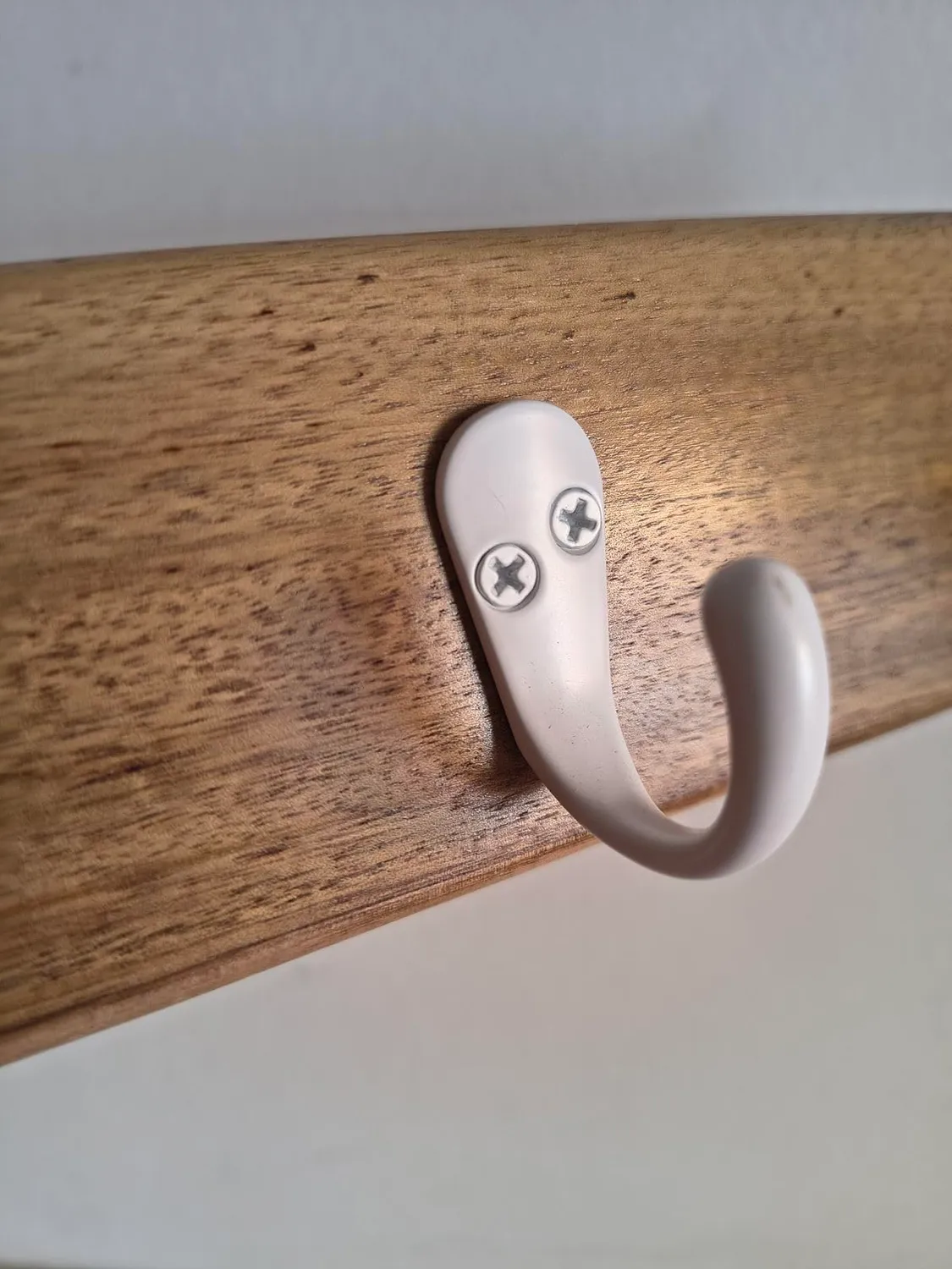 Amig CM36 appendiabiti muro 440 mm acacia nero legno