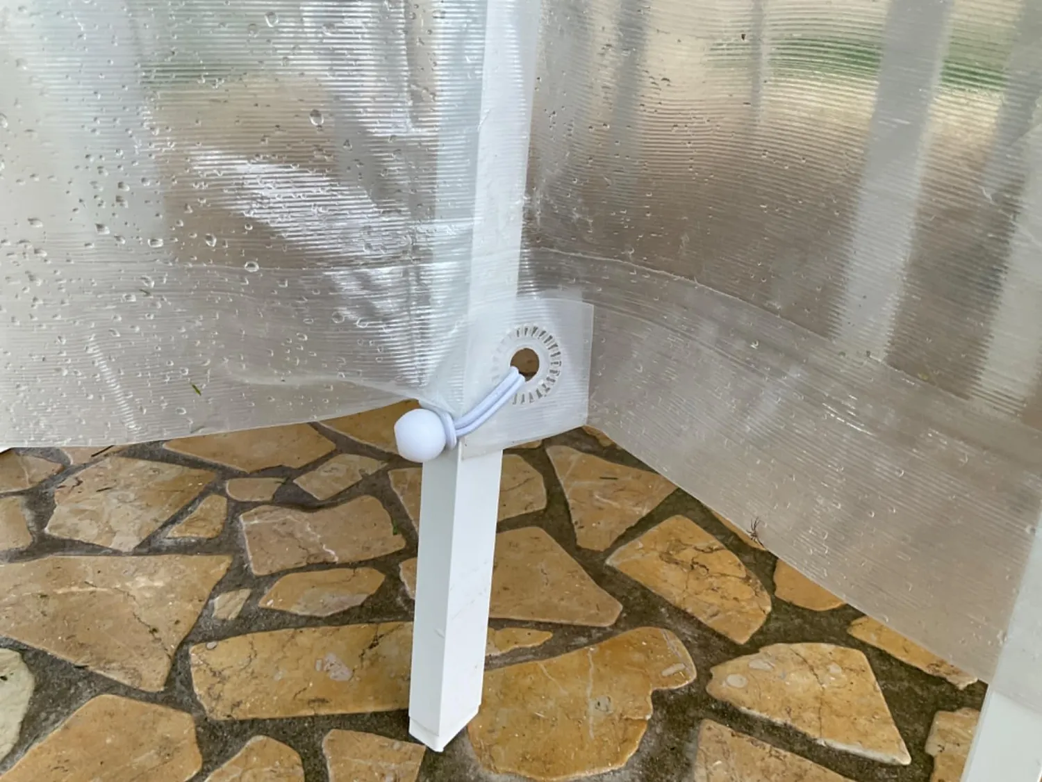 Ribiland-Ribimex copertura tavolo esterno 250x150x80 impermeabile
