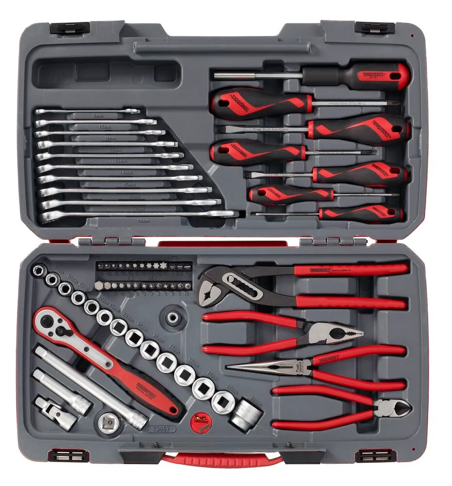 TengTools MECCA PRO Set bussole 3/8" 67 pezzi metrico