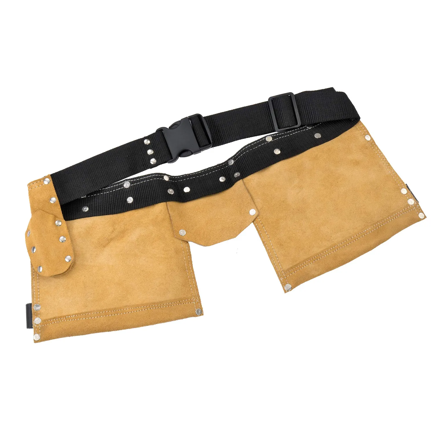 Bellota Cintura Porta Attrezzi in Pelle 4 Tasche Regolabile