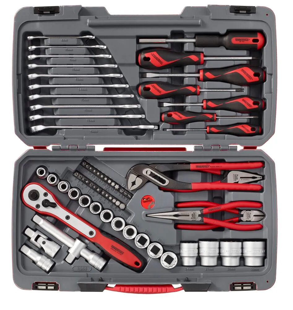 TengTools Mecca Pro set bussole 68 pezzi 1/2" metrico