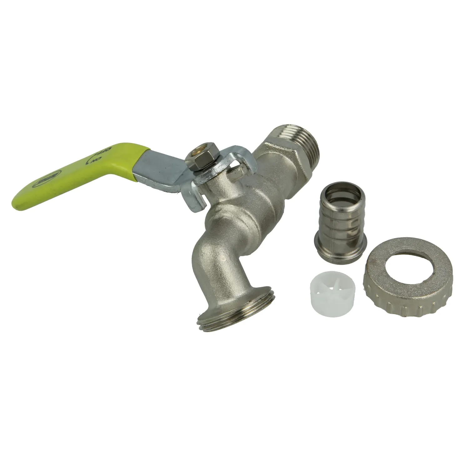 Amig rubinetto giardino ottone 1/2 3/4 portagomma