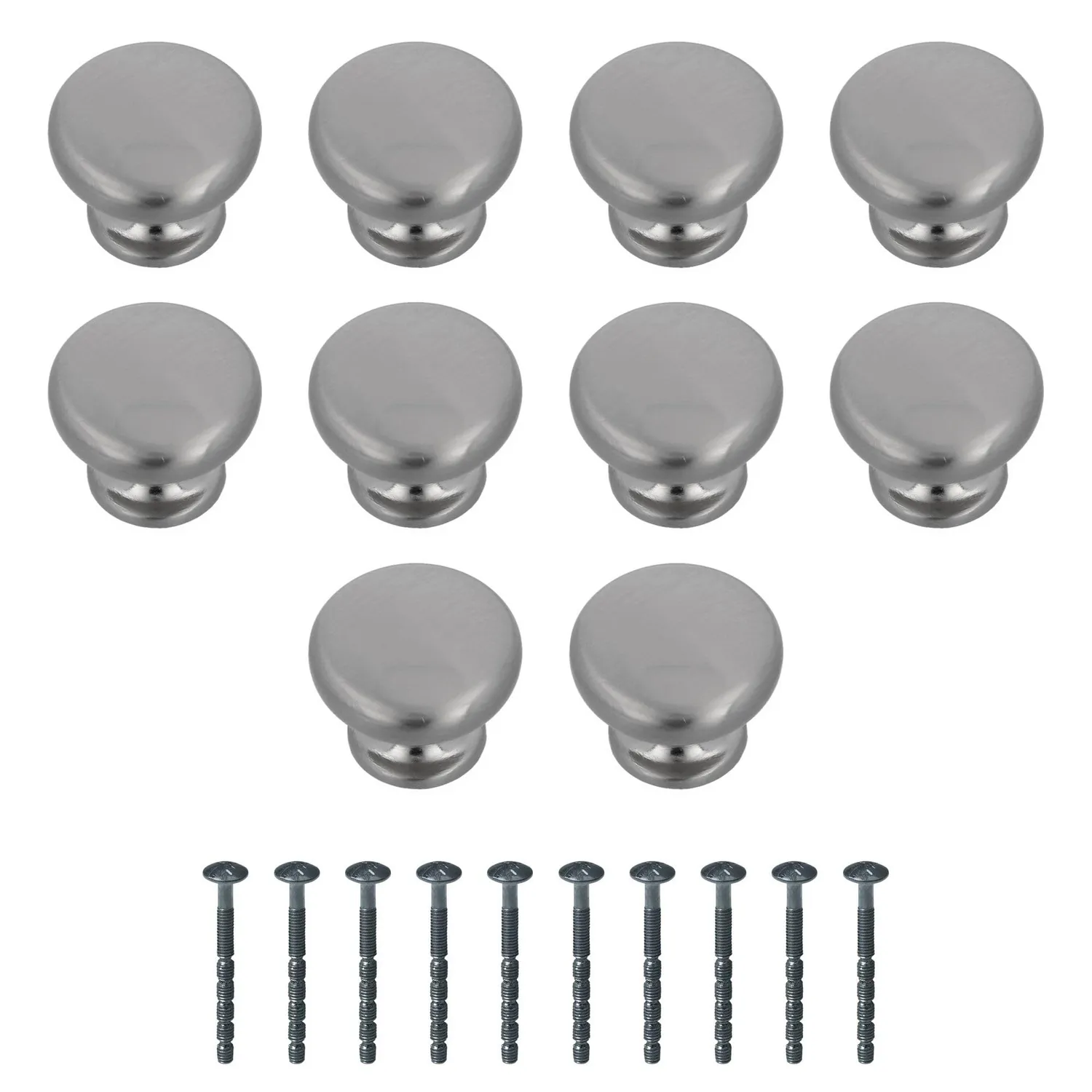 Amig 801 pomello mobili Ø35 mm nichel spazzolato 2 pezzi